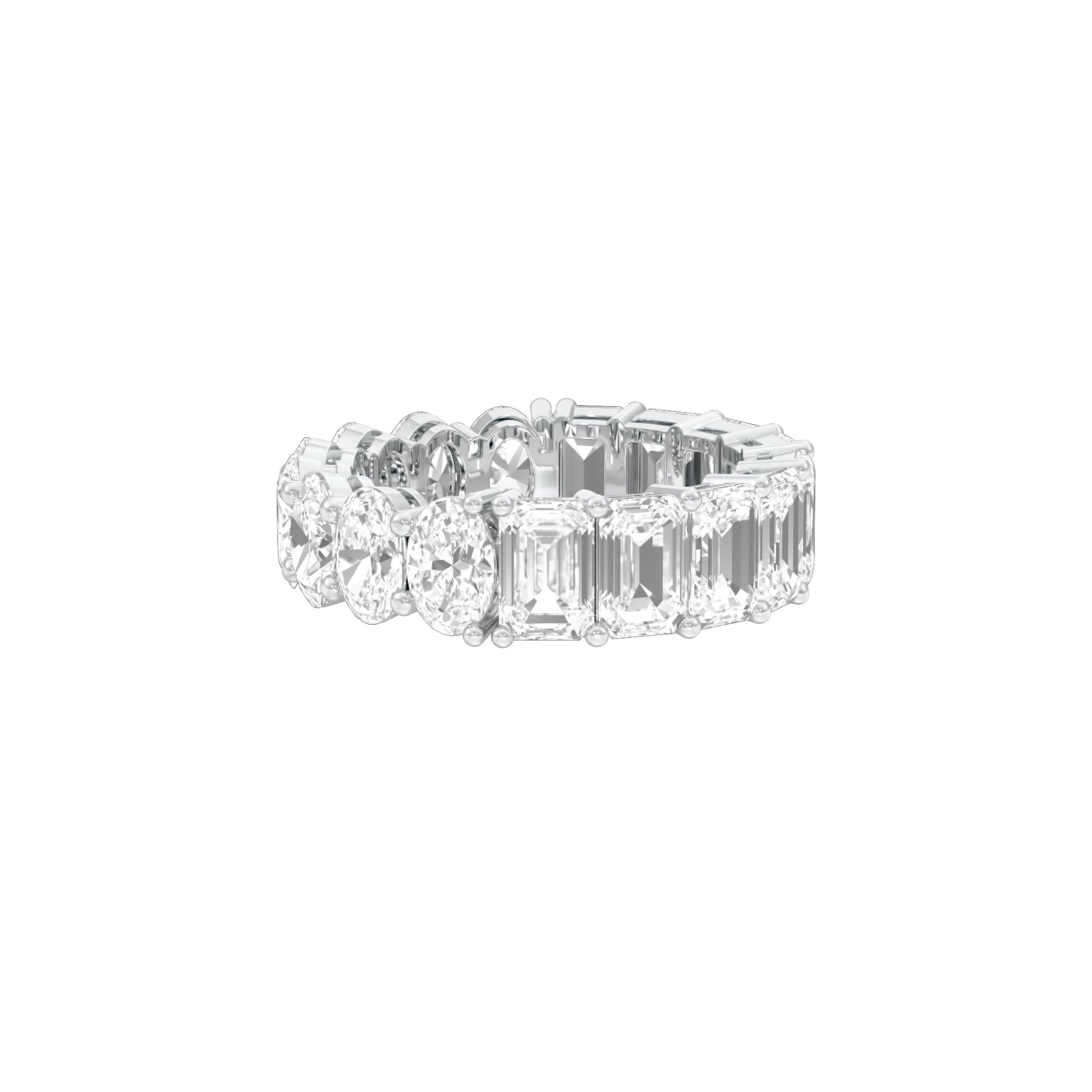 DLR001715 18 KT / White Gold / 22
