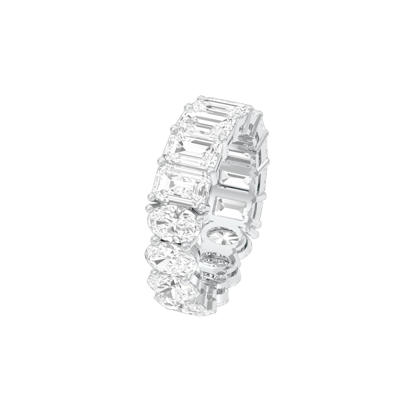 DLR001715 18 KT / White Gold / 22