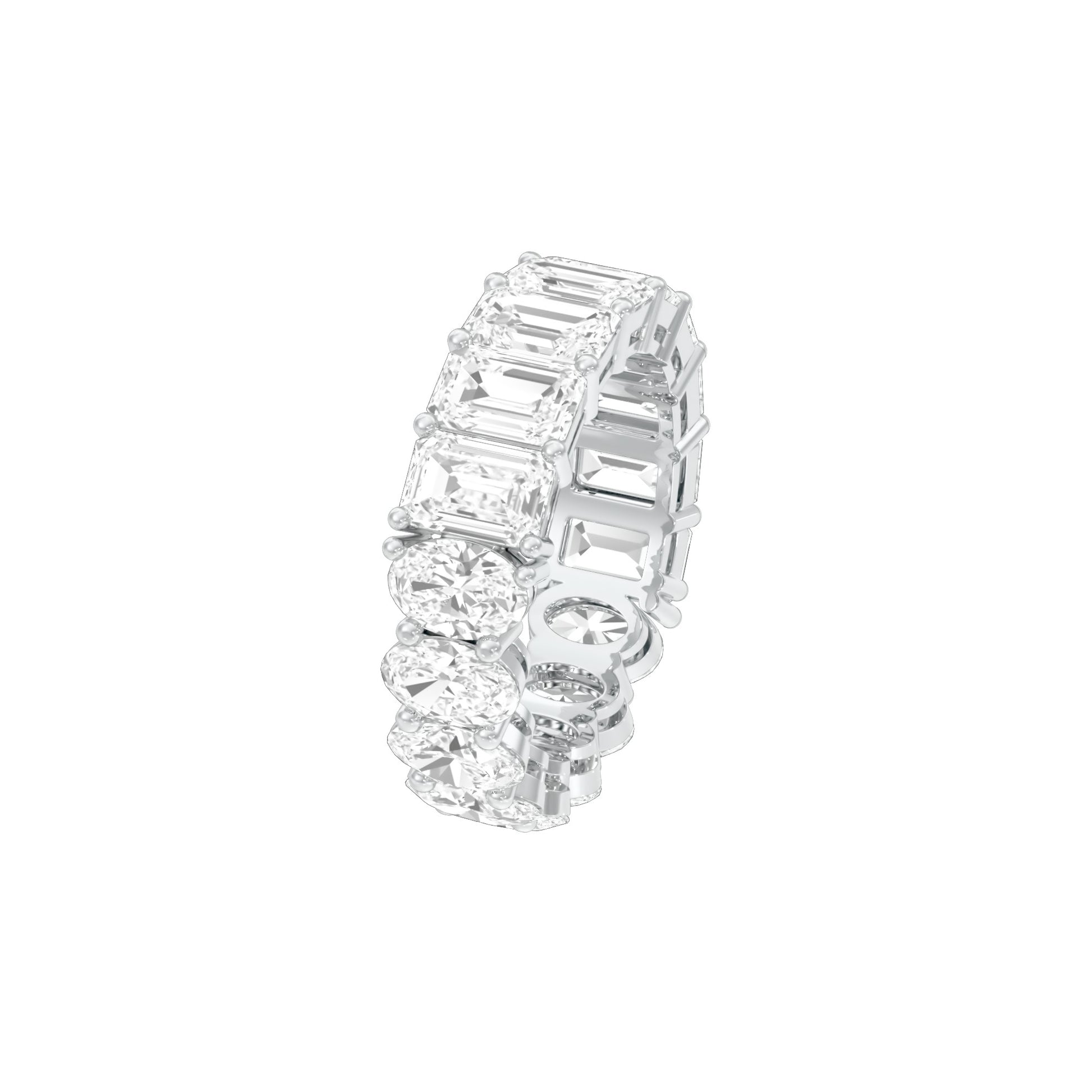 DLR001715 18 KT / White Gold / 22