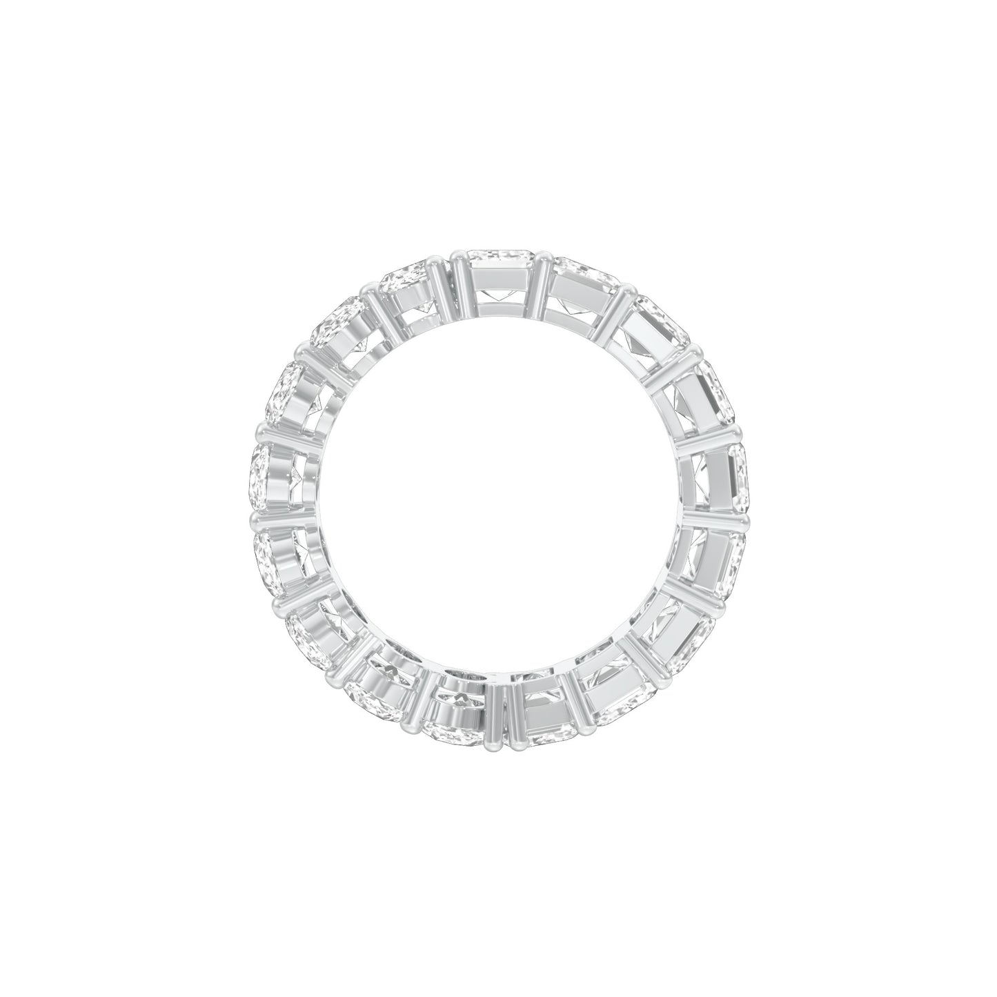 DLR001715 18 KT / White Gold / 22