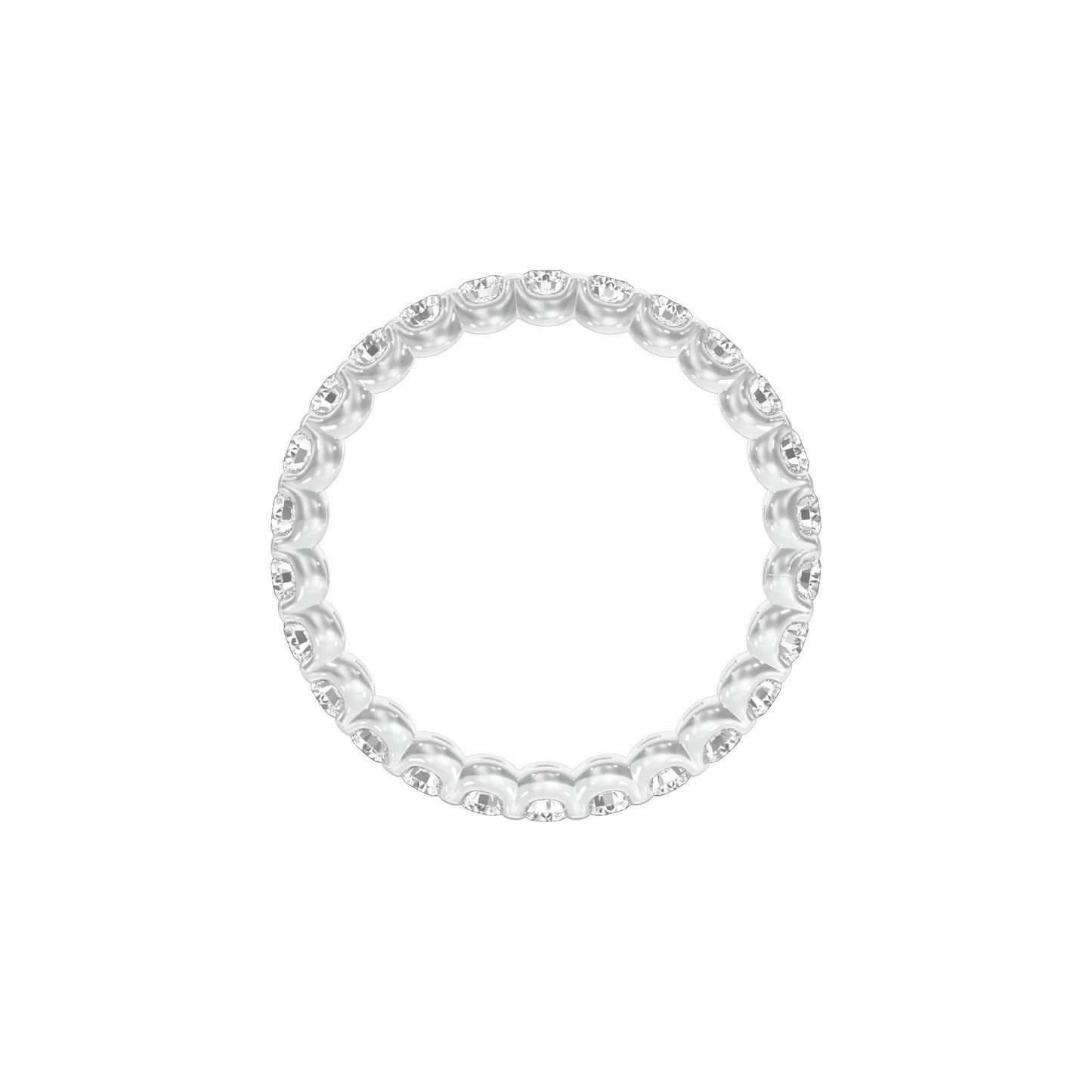 DLR001716 18 KT / White Gold / 22