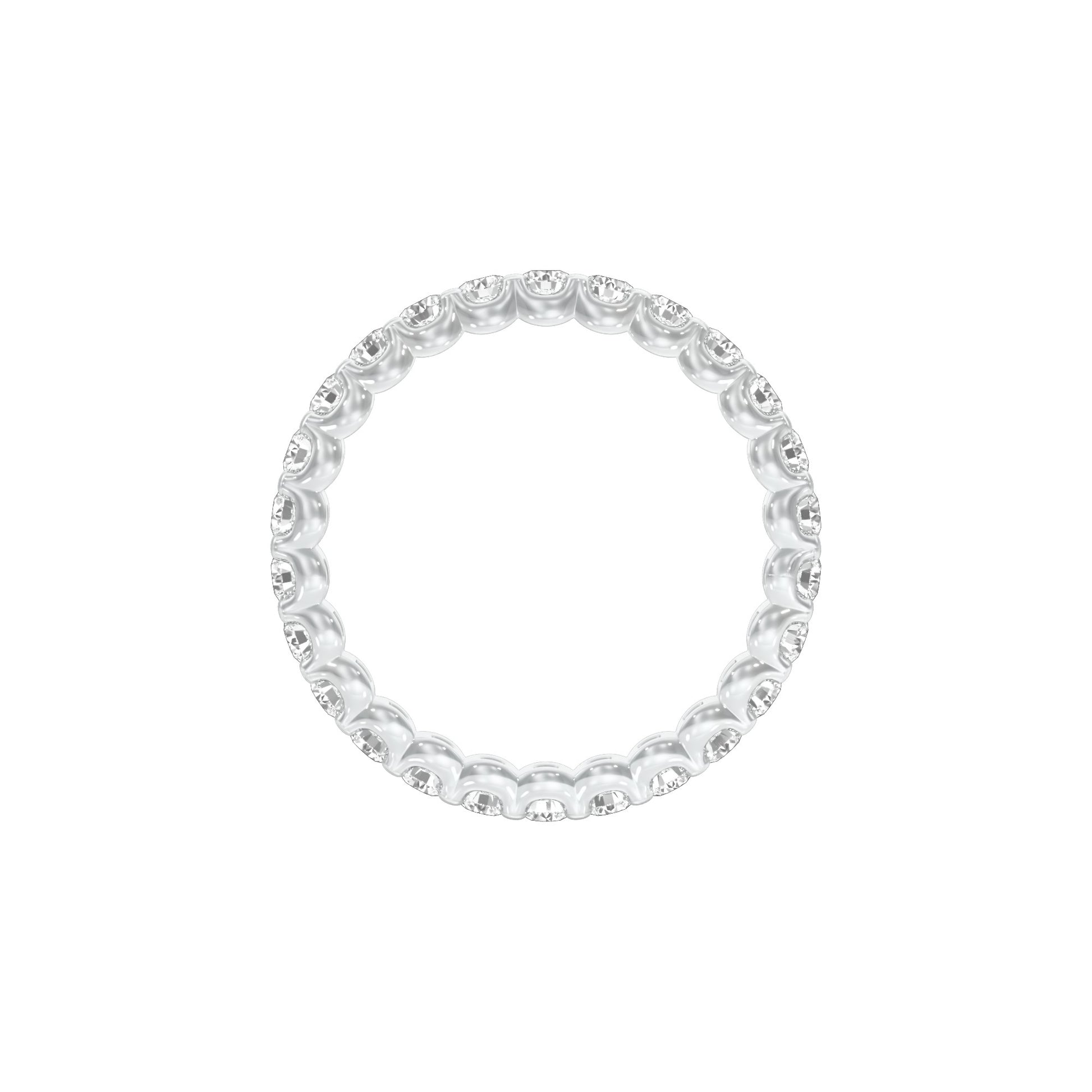 DLR001716 18 KT / White Gold / 22