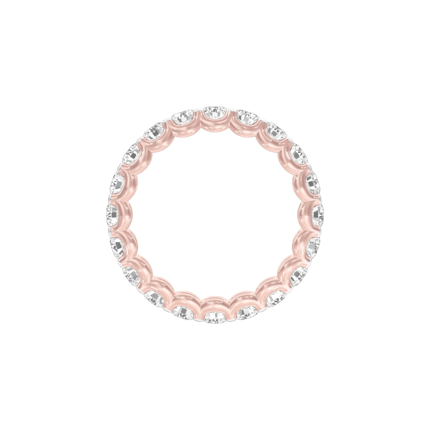 DLR001717 18 KT / Rose Gold / 22