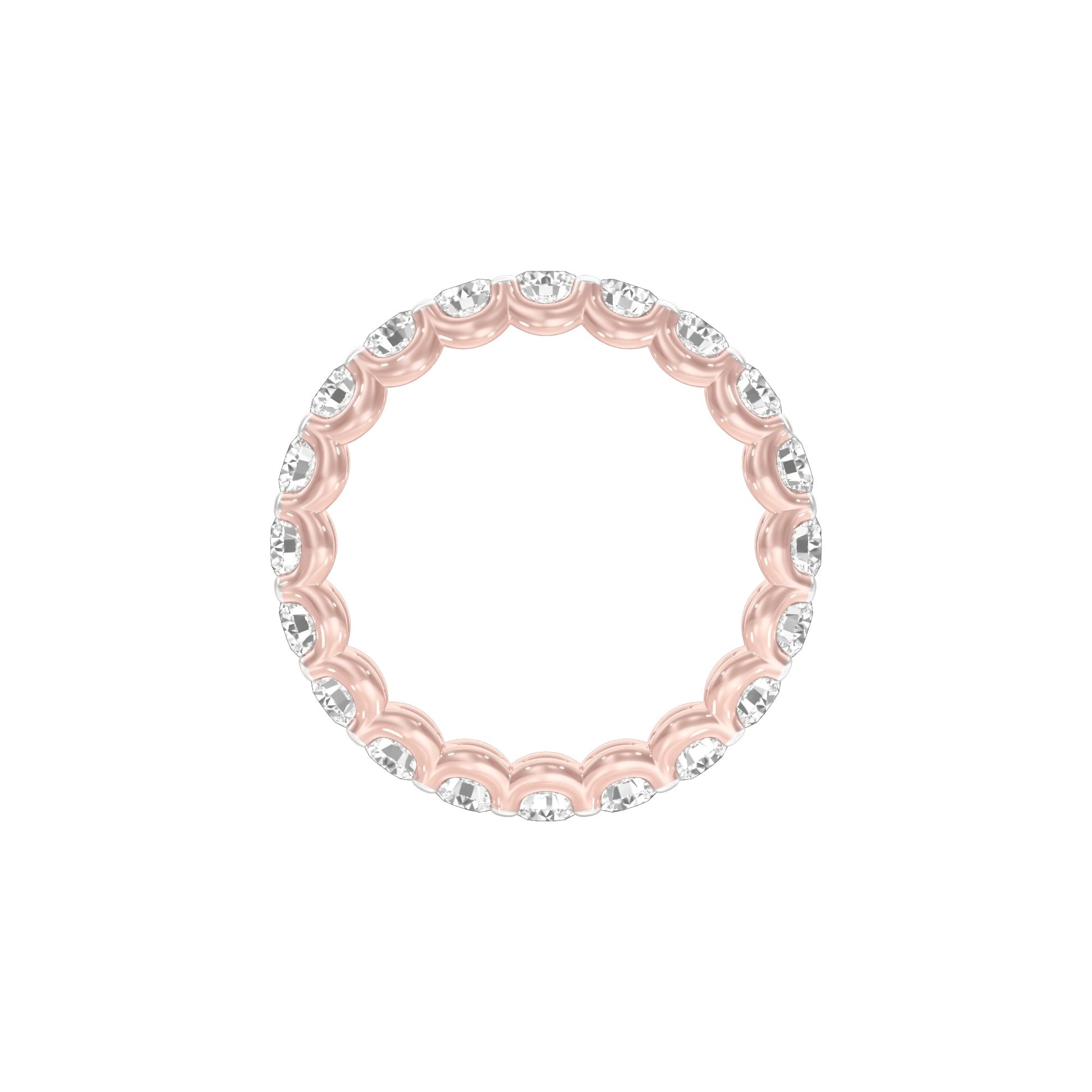 DLR001717 18 KT / Rose Gold / 22