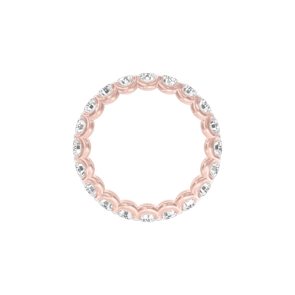 DLR001717 18 KT / Rose Gold / 22