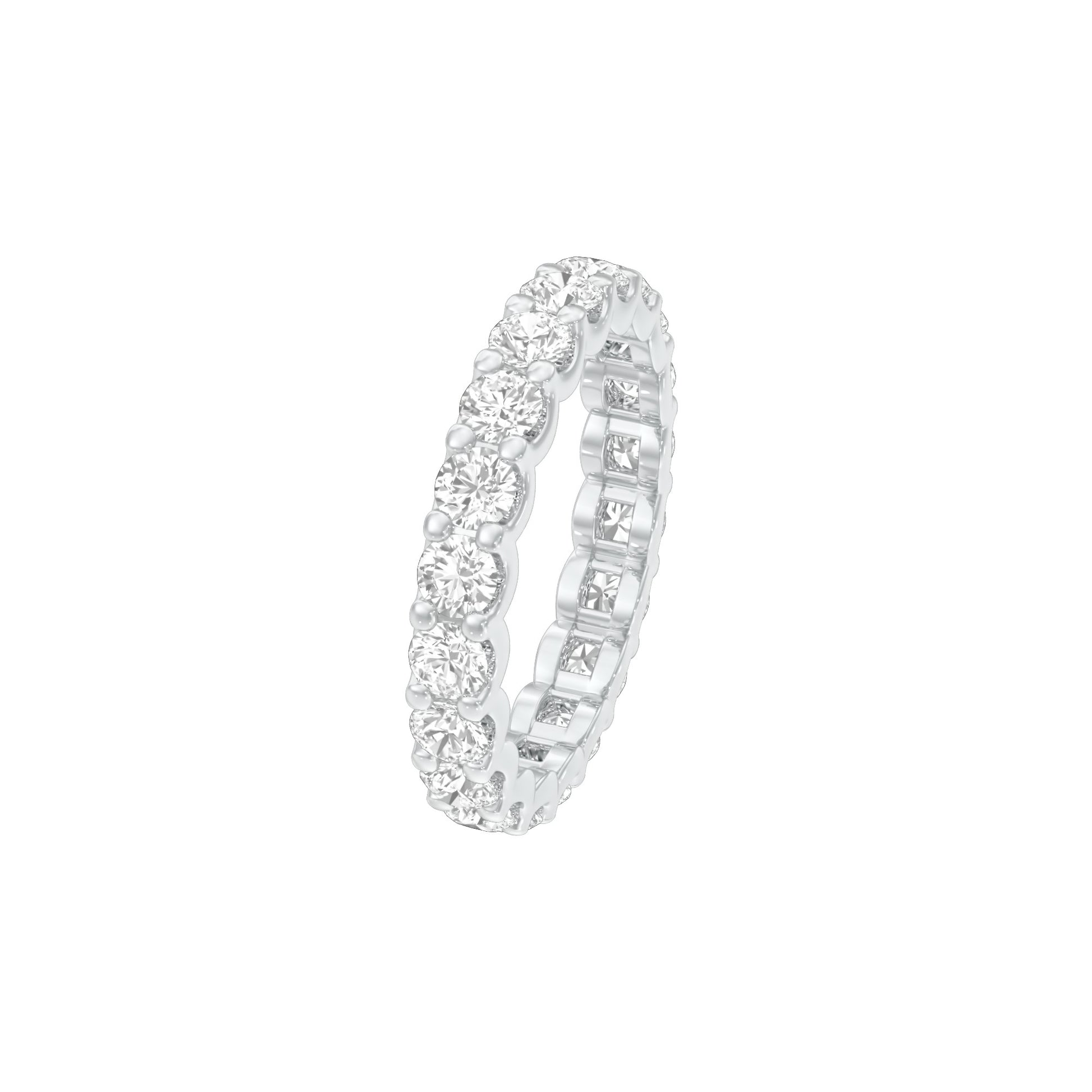 DLR001717 18 KT / White Gold / 22