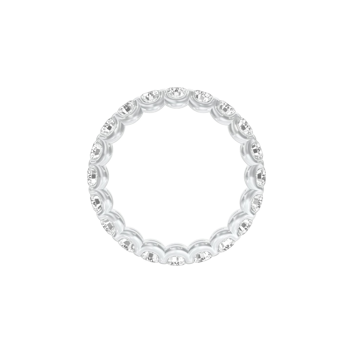 DLR001717 18 KT / White Gold / 22