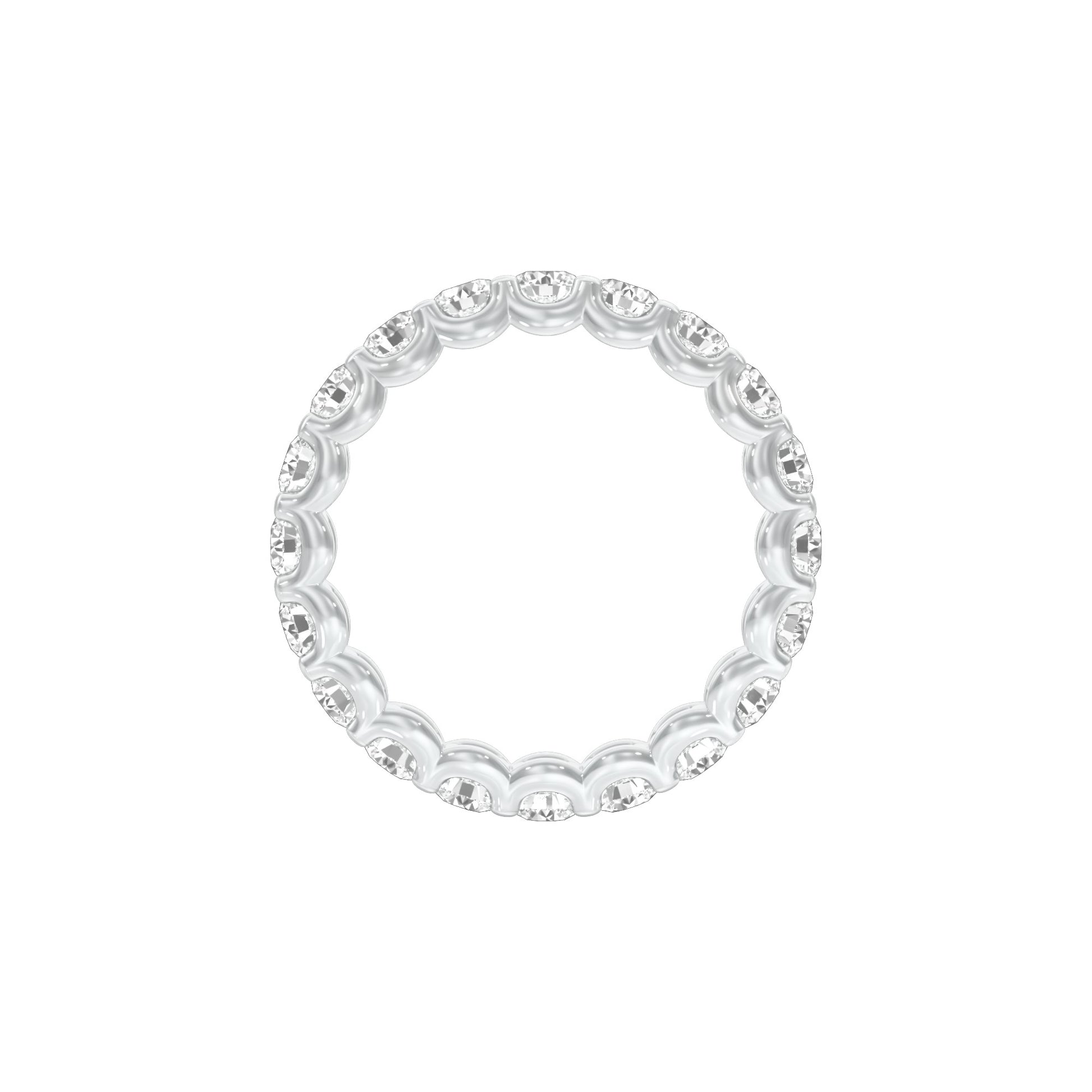 DLR001717 18 KT / White Gold / 22