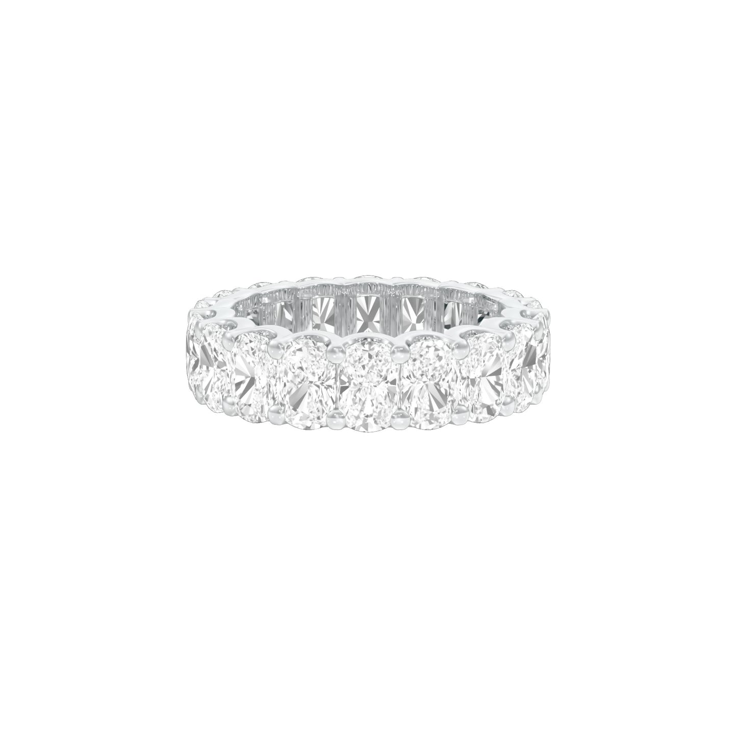 DLR001718 18 KT / White Gold / 22