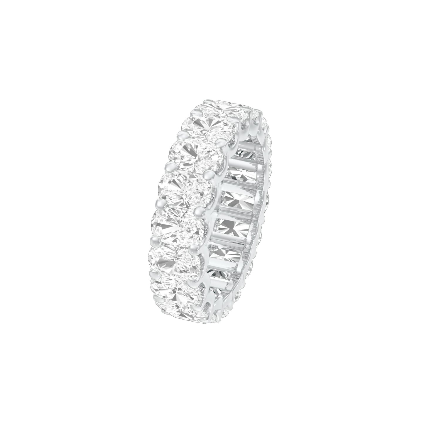 DLR001718 18 KT / White Gold / 22