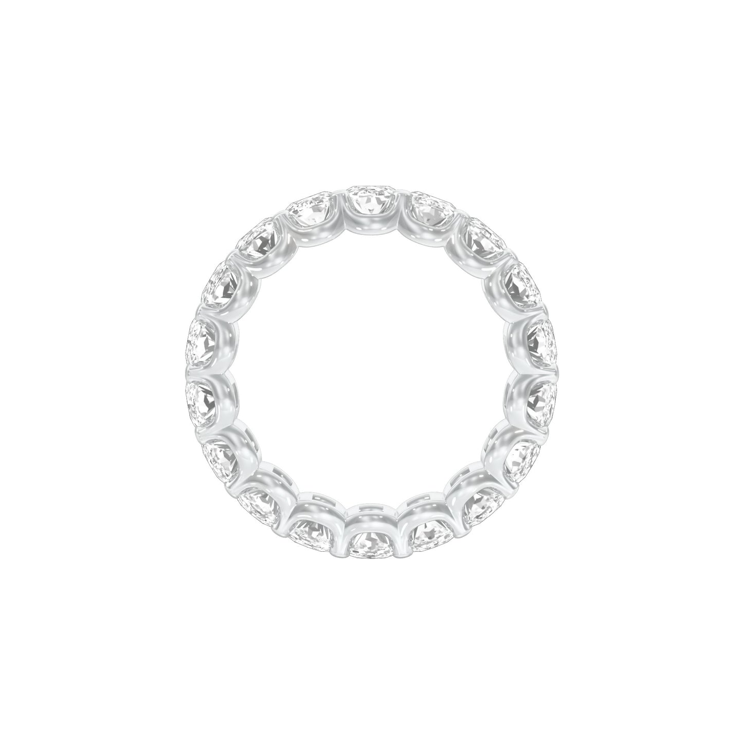 DLR001718 18 KT / White Gold / 22