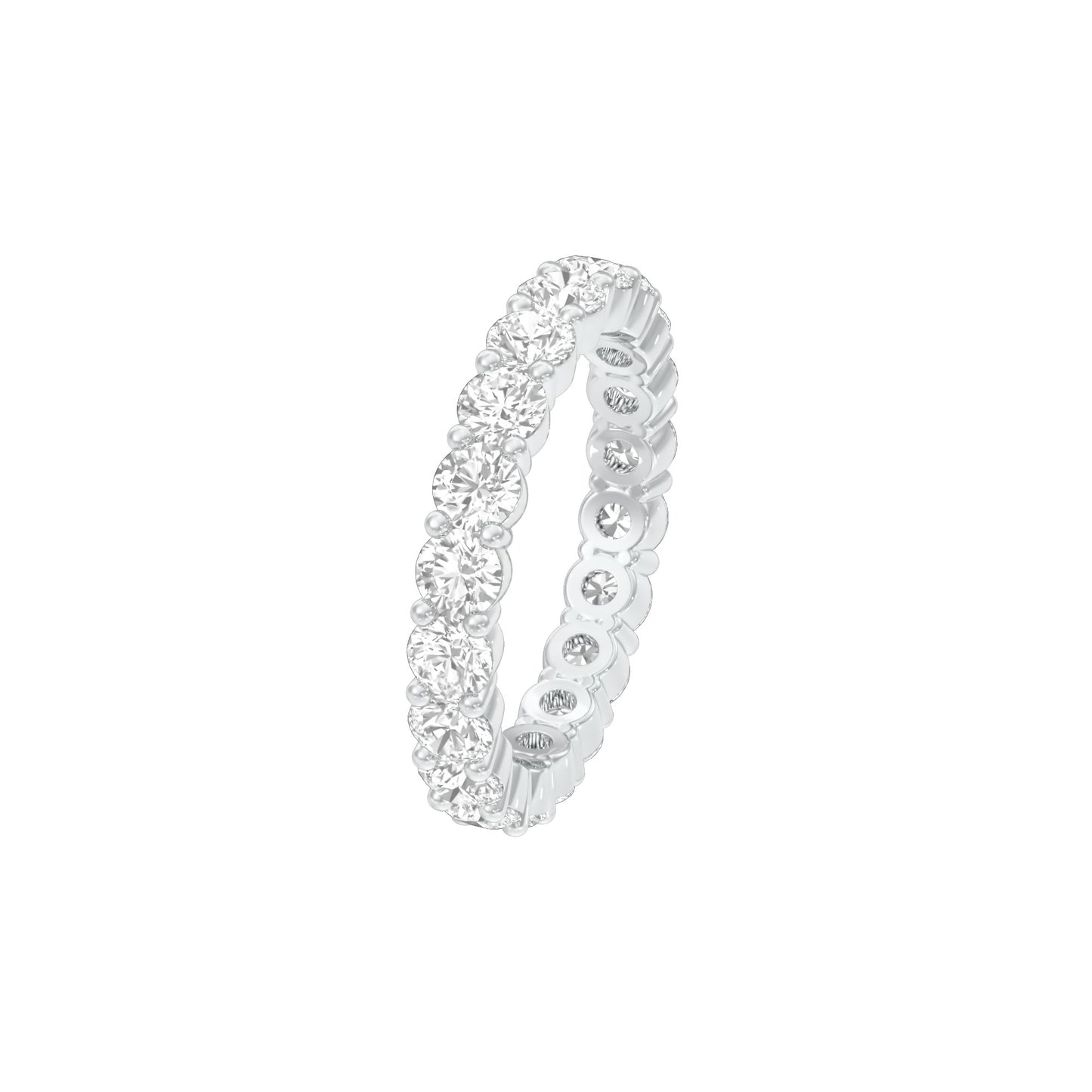 DLR001719 18 KT / White Gold / 22