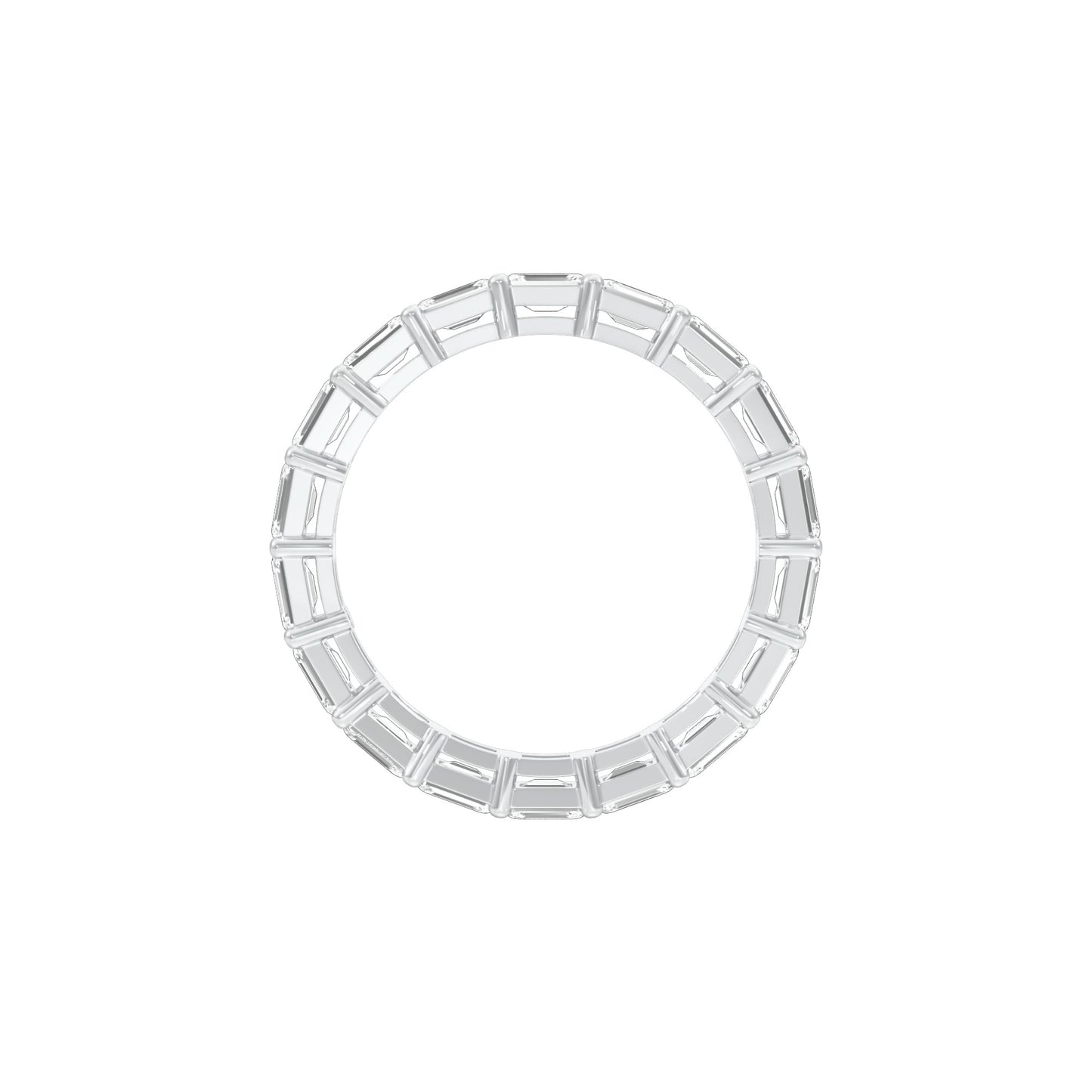 DLR001722 18 KT / White Gold / 22