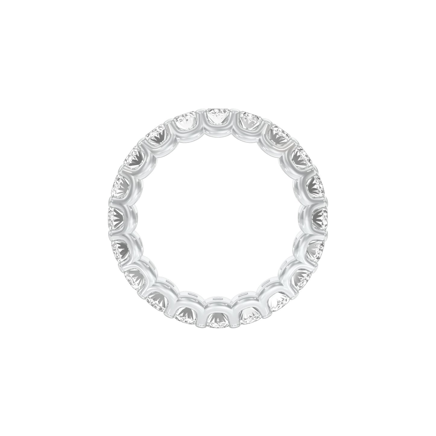 DLR001724 18 KT / White Gold / 22
