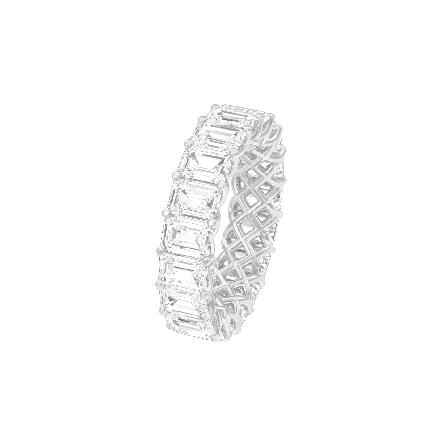 DLR001725 18 KT / White Gold / 22