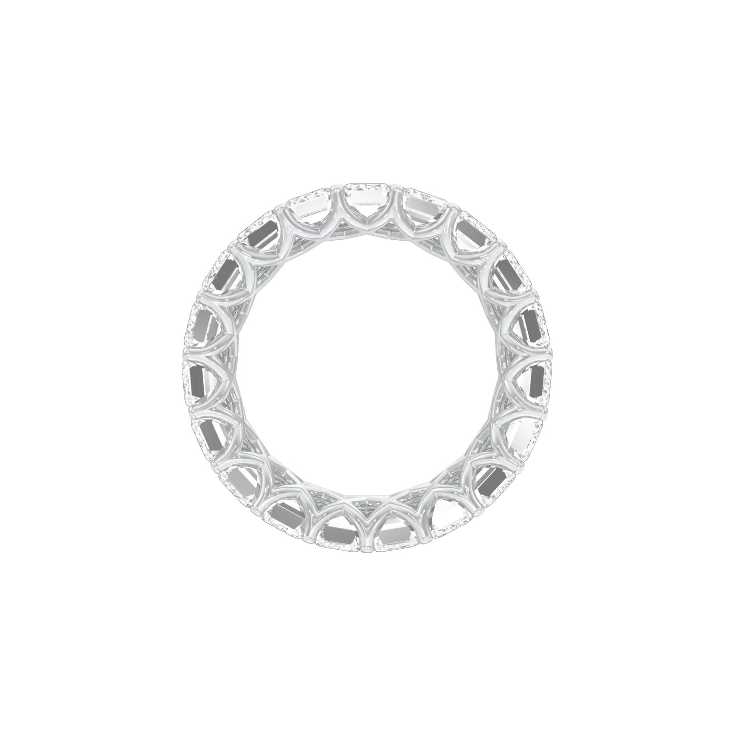 DLR001725 18 KT / White Gold / 22