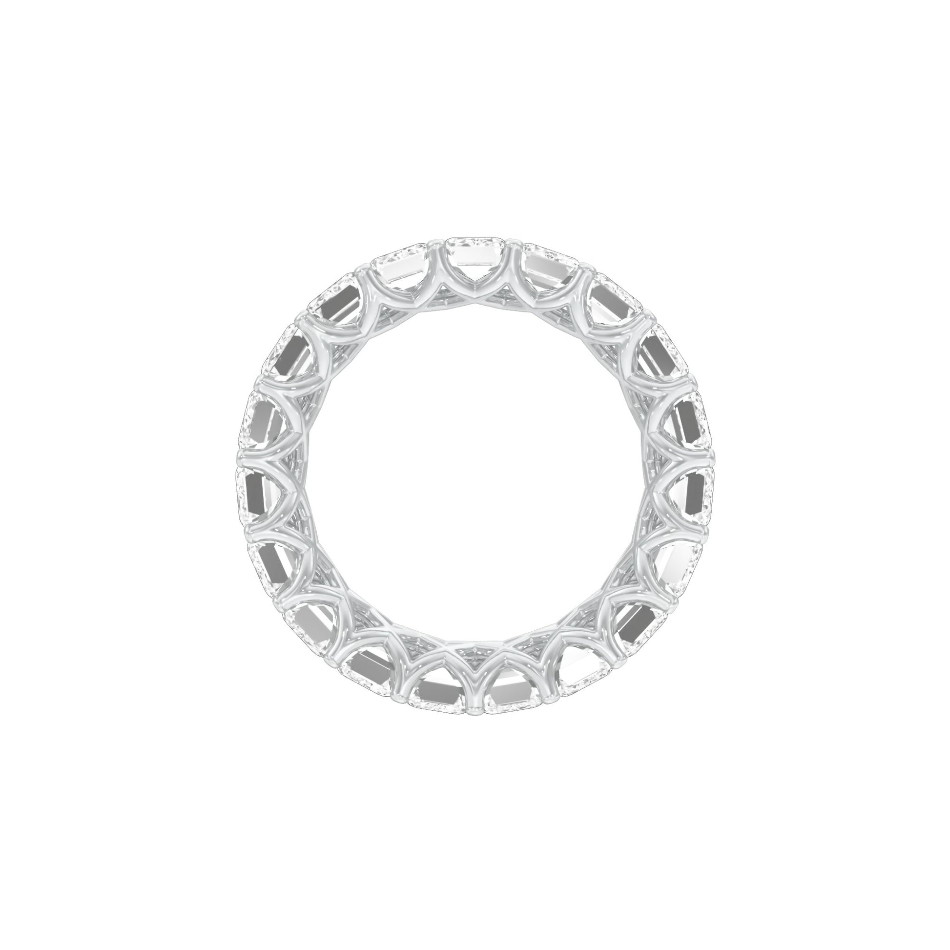 DLR001725 18 KT / White Gold / 22
