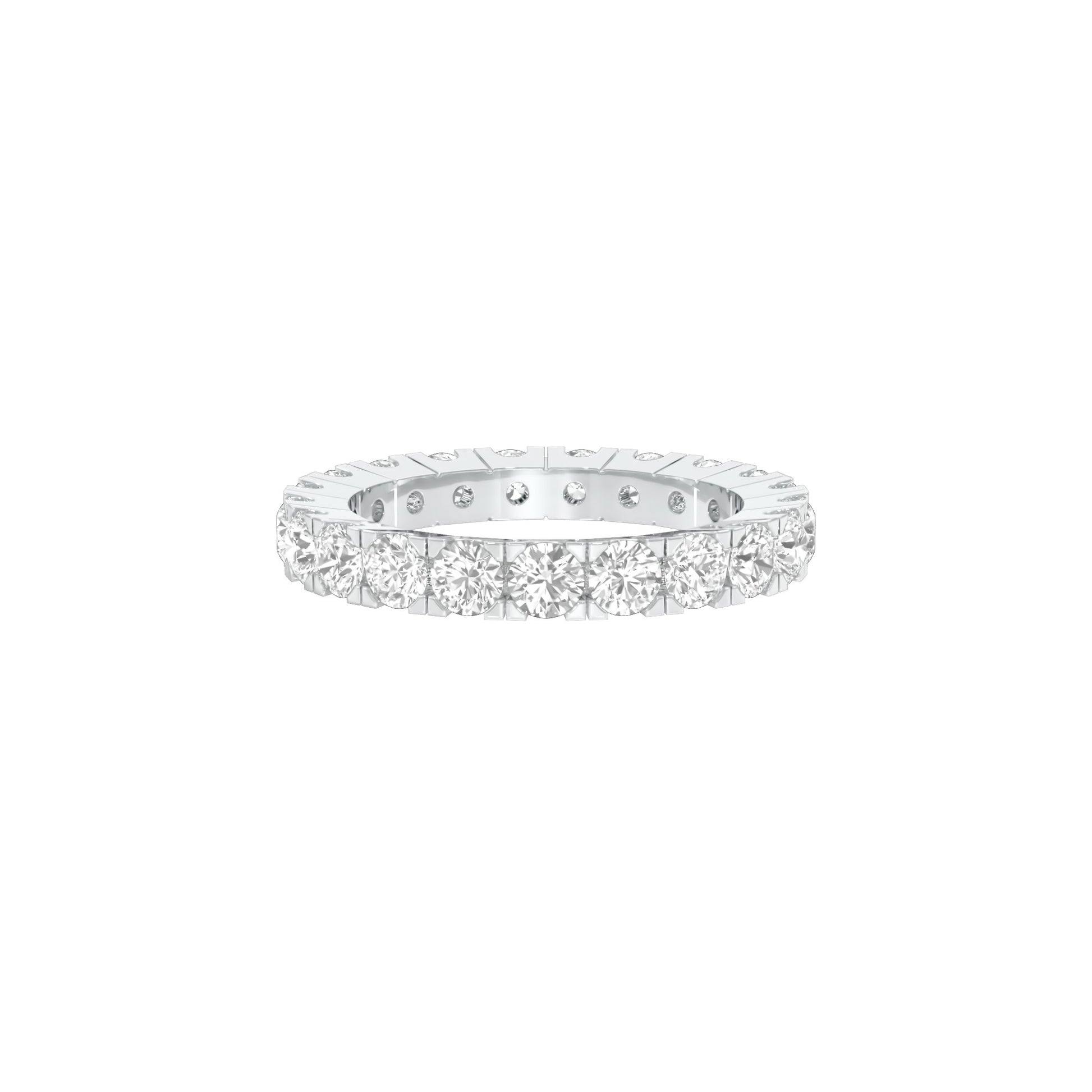 DLR001726 18 KT / White Gold / 22
