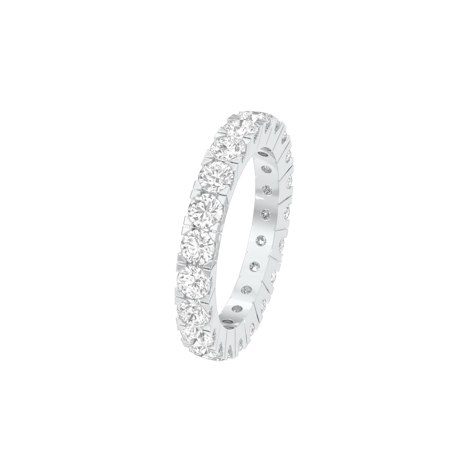 DLR001726 18 KT / White Gold / 22