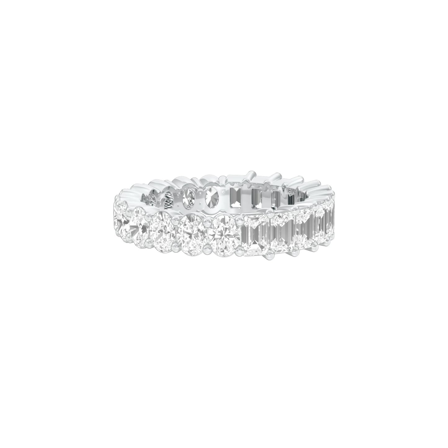 DLR001728 18 KT / White Gold / 22