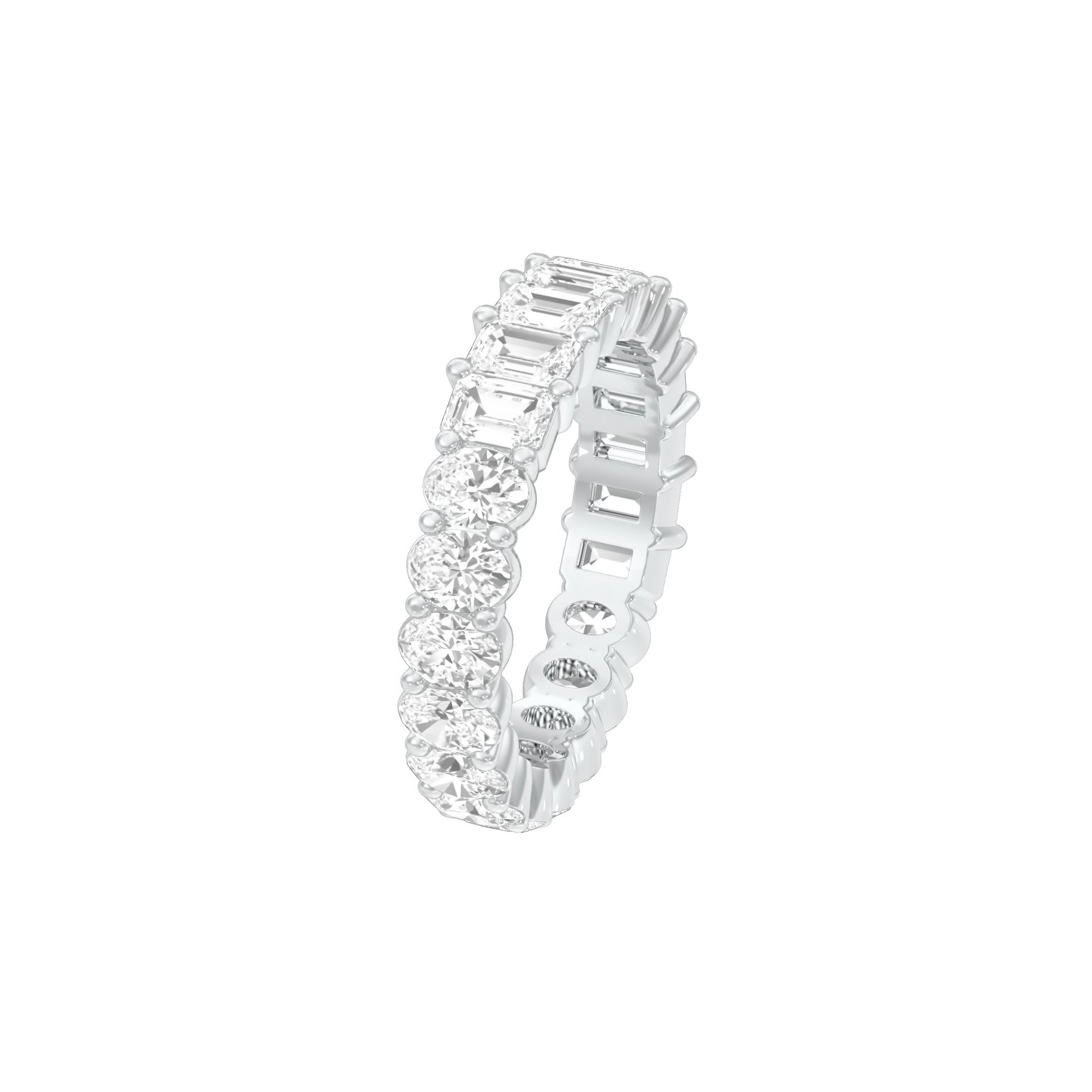 DLR001728 18 KT / White Gold / 22