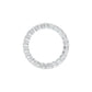 DLR001728 18 KT / White Gold / 22