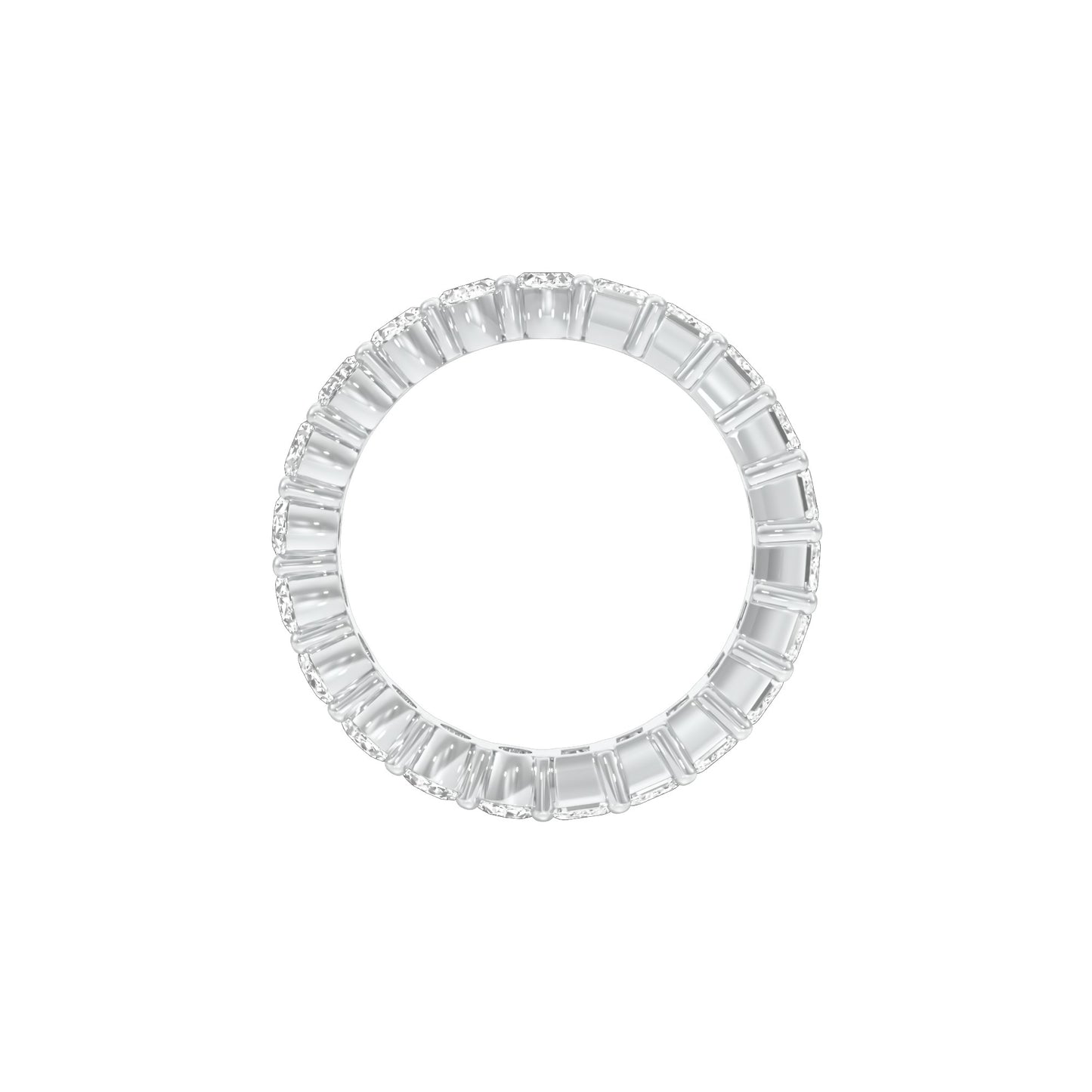 DLR001728 18 KT / White Gold / 22