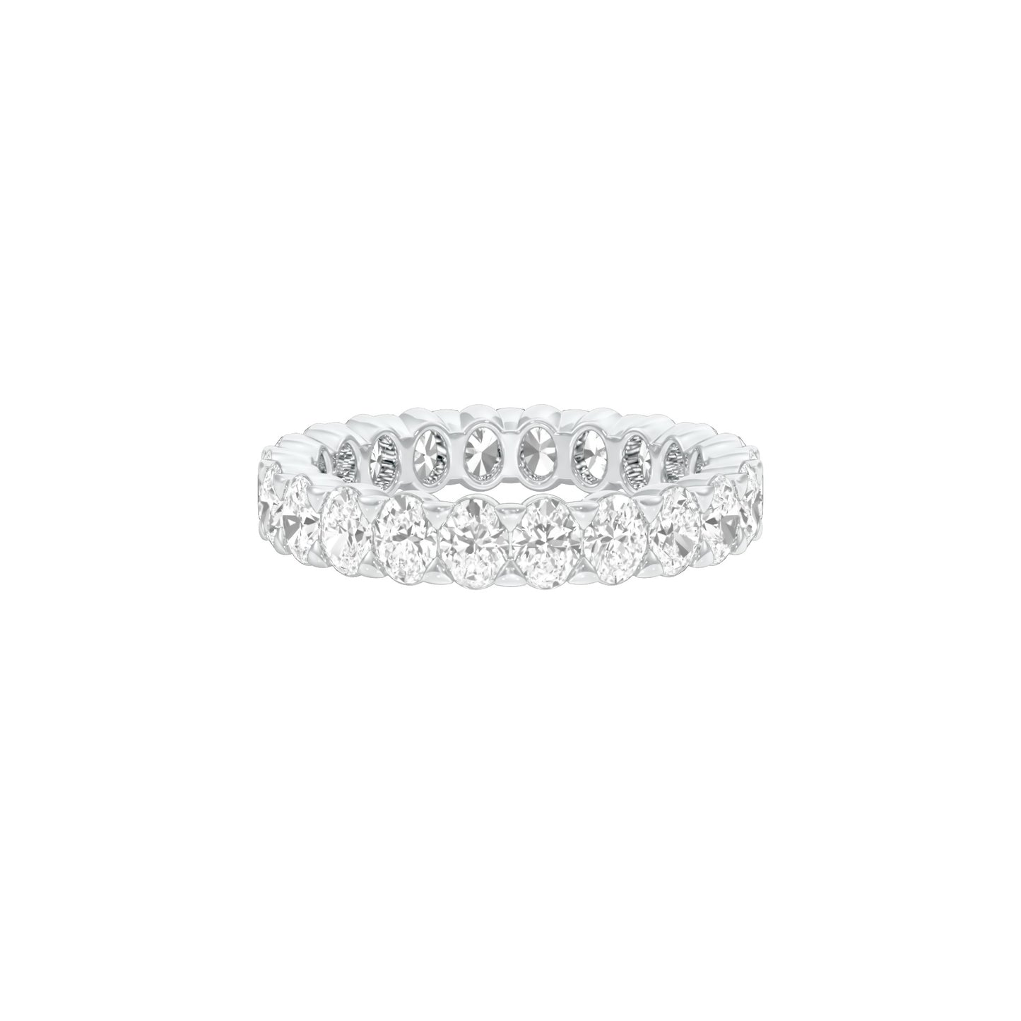 DLR001729 18 KT / White Gold / 22