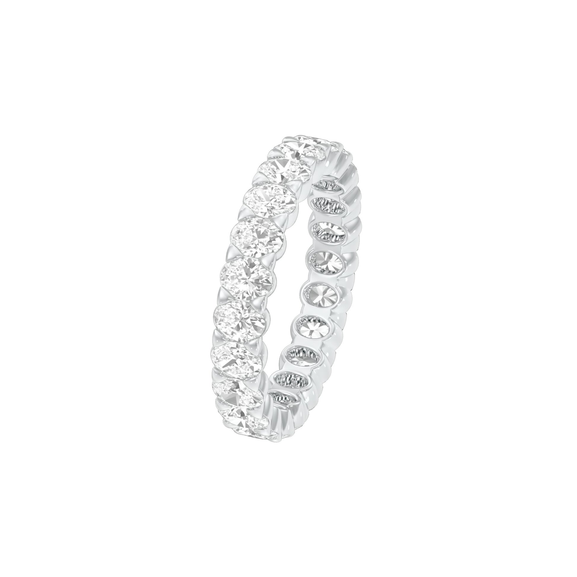 DLR001729 18 KT / White Gold / 22