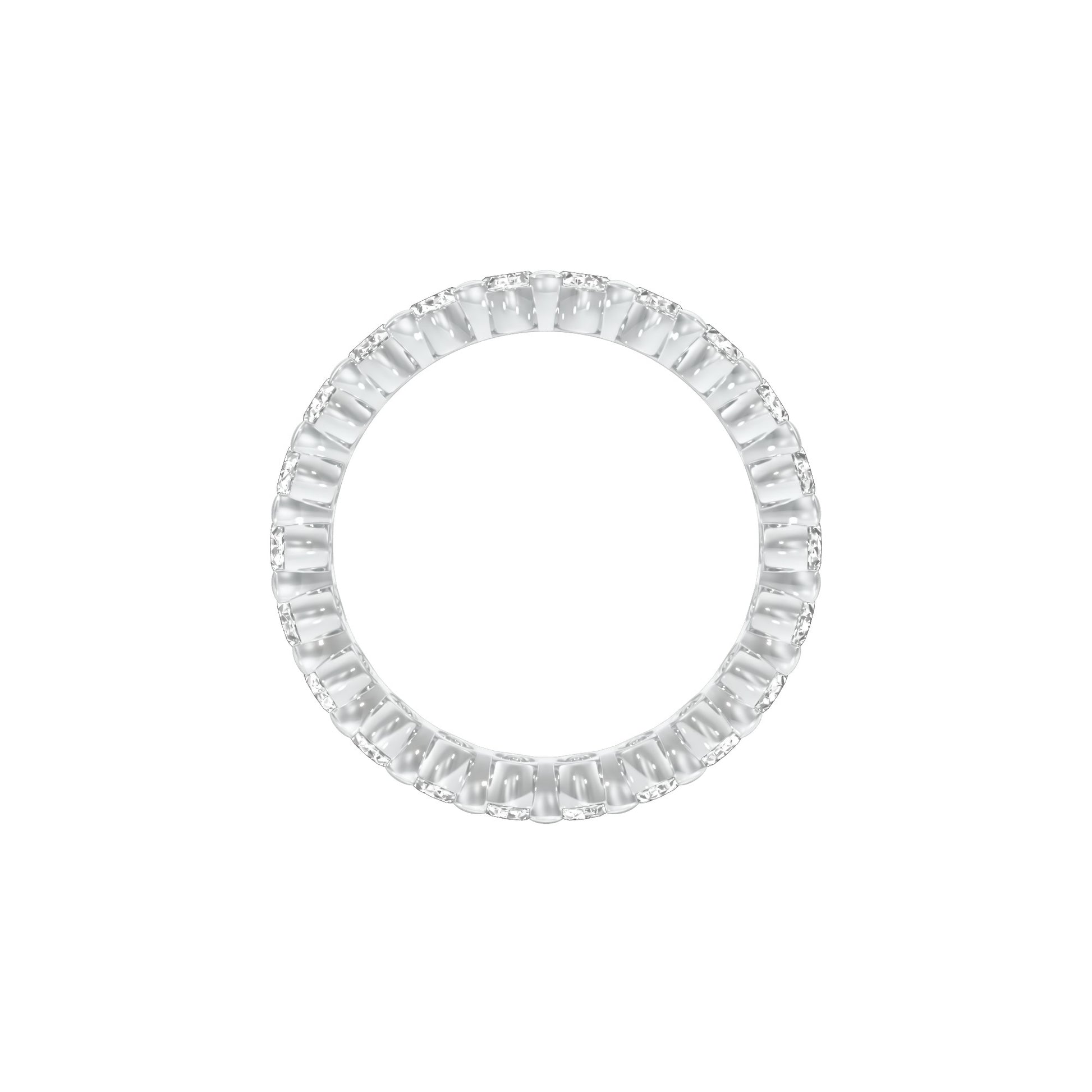 DLR001729 18 KT / White Gold / 22
