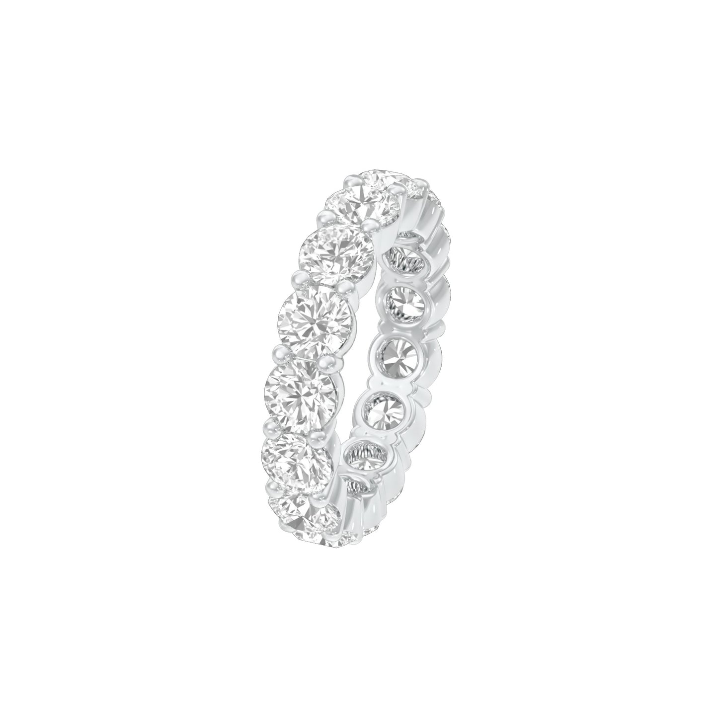 DLR001730 18 KT / White Gold / 22