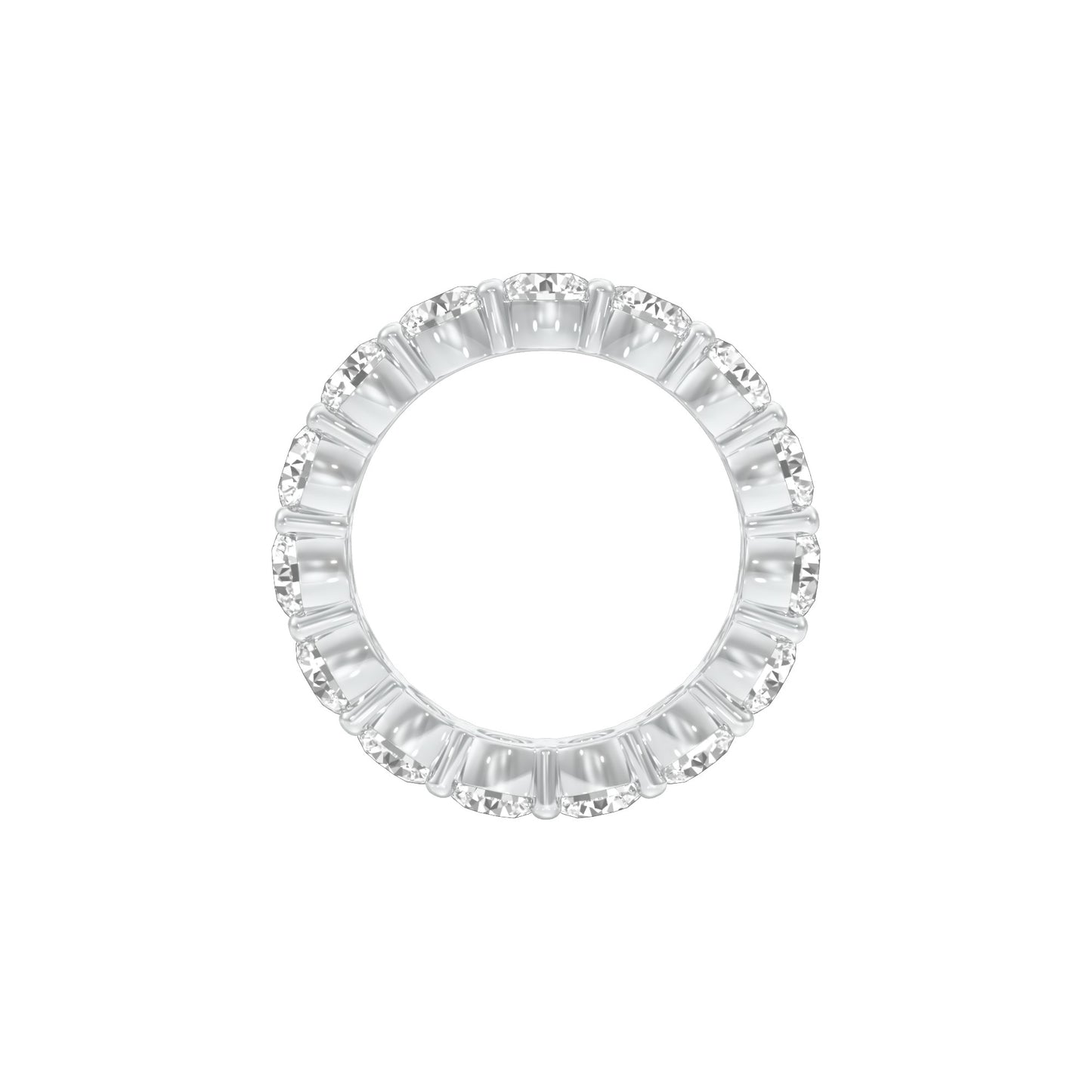 DLR001730 18 KT / White Gold / 22