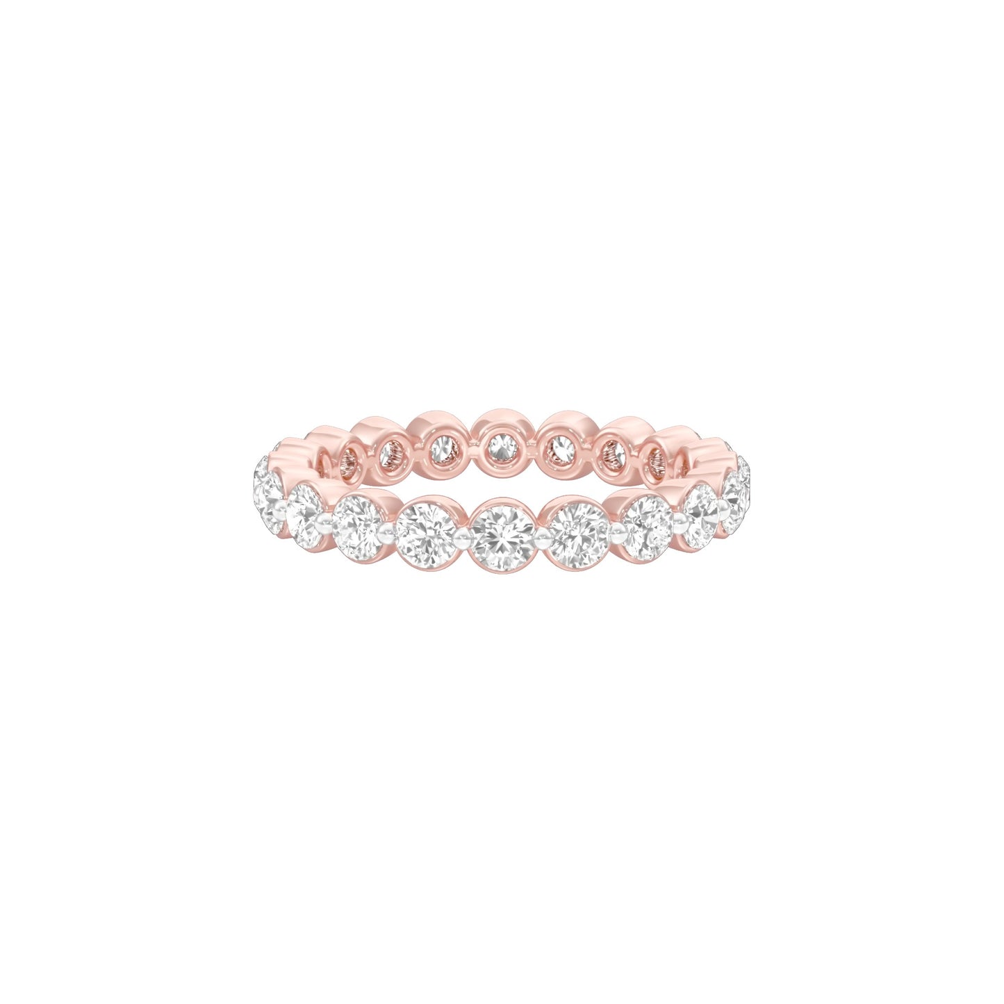 DLR001731 18 KT / Rose Gold / 22