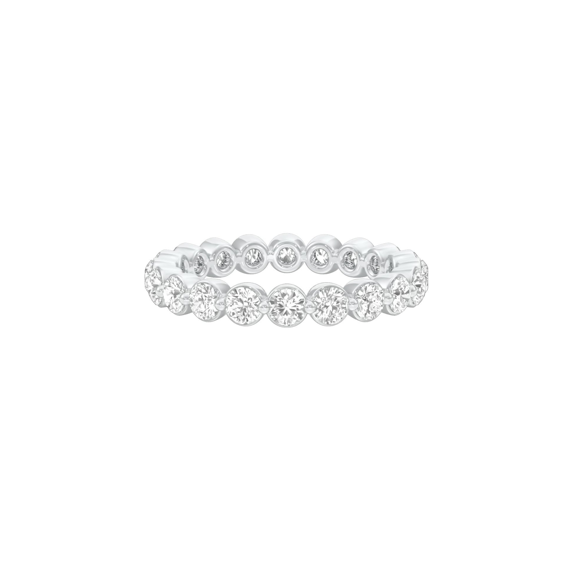 DLR001731 18 KT / White Gold / 22