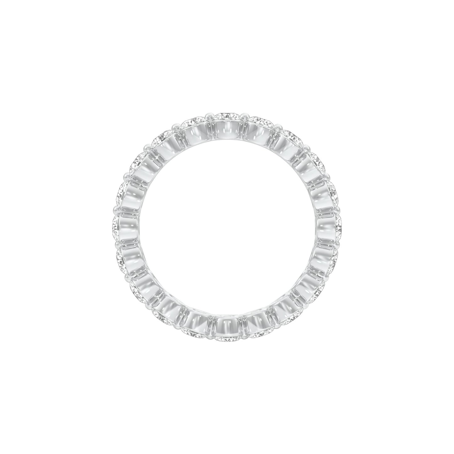 DLR001731 18 KT / White Gold / 22