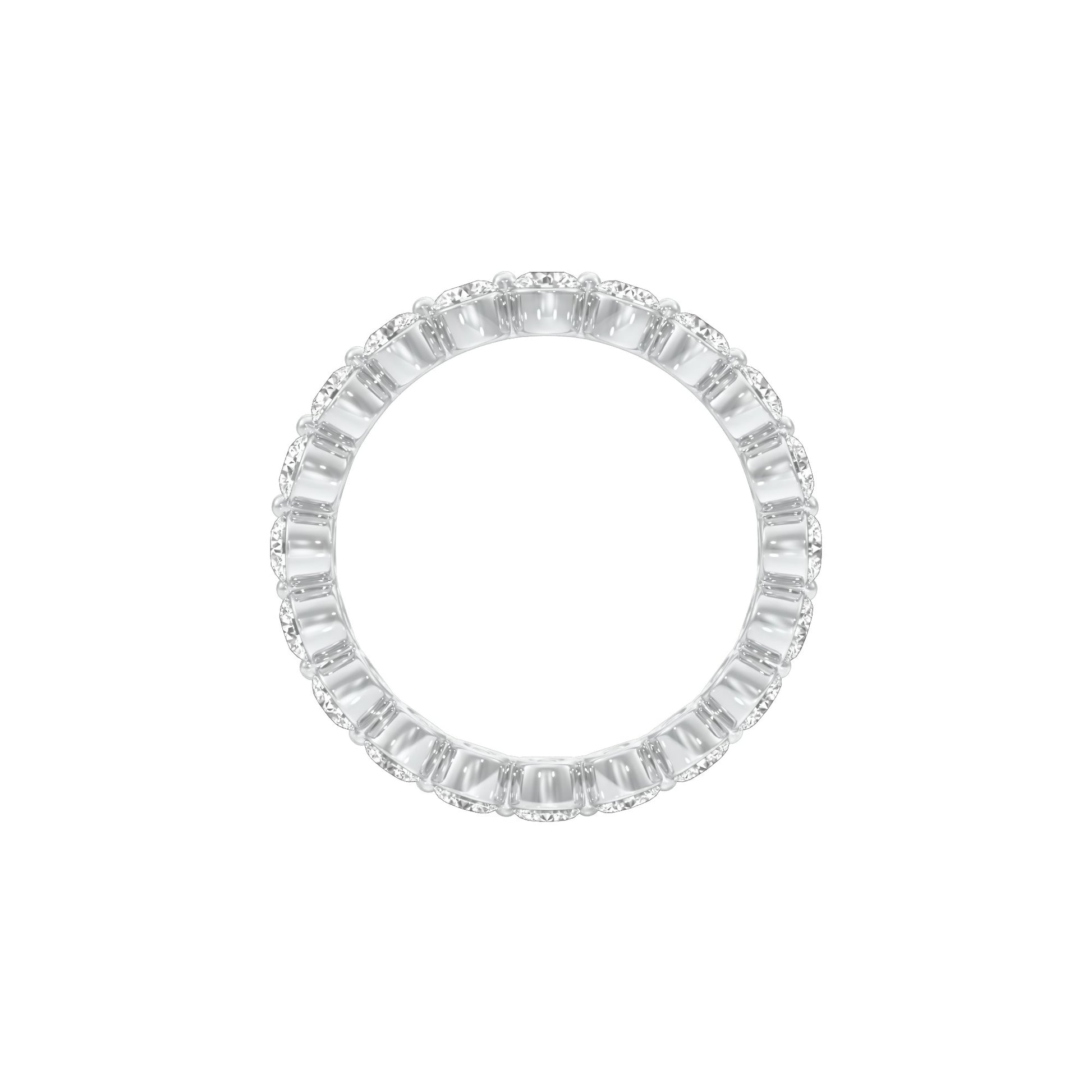 DLR001731 18 KT / White Gold / 22
