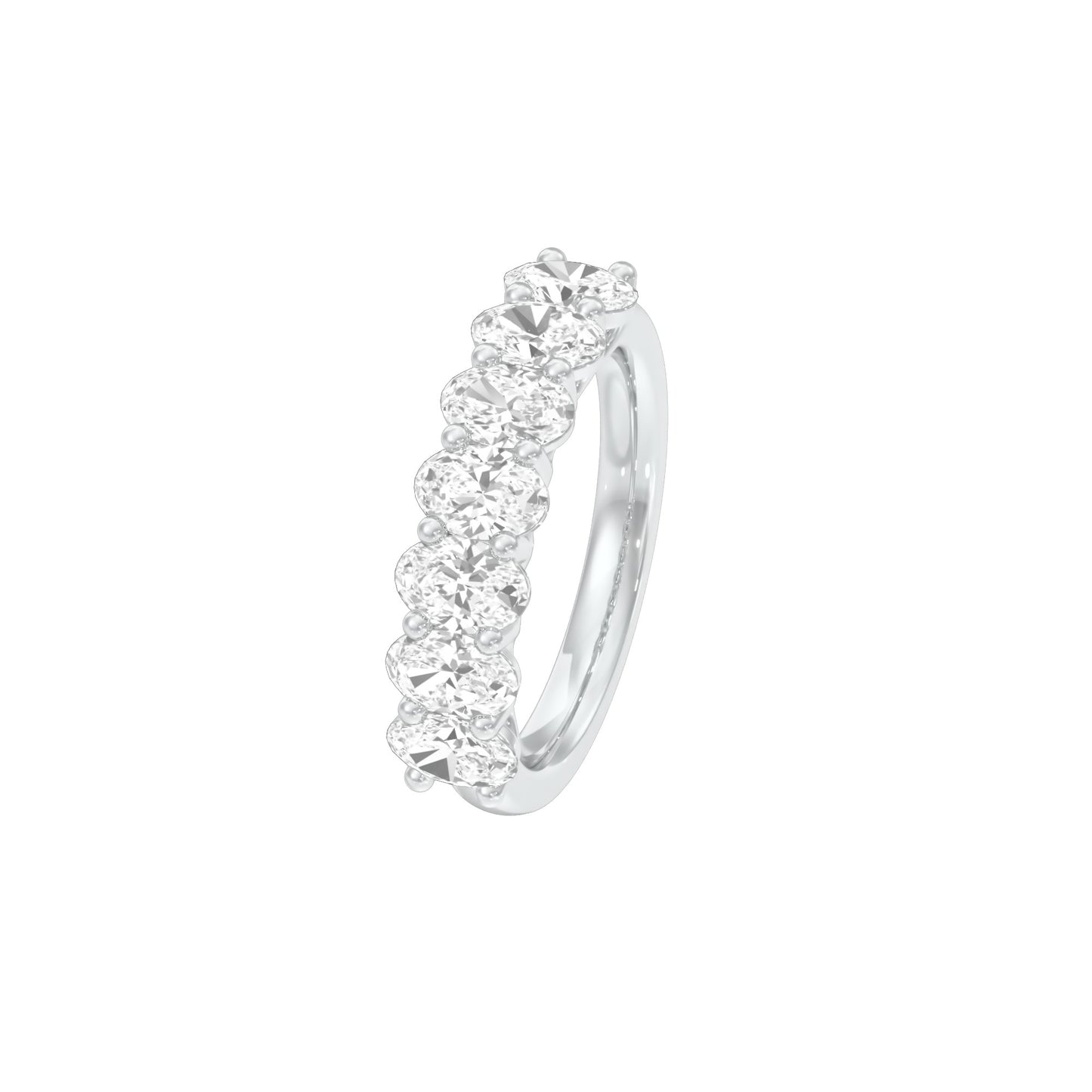 DLR001735 18 KT / White Gold / 22