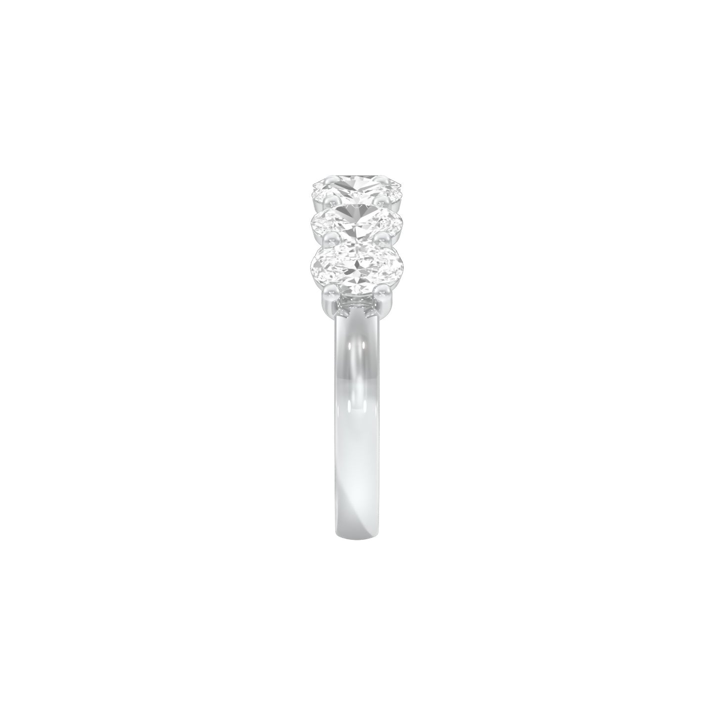 DLR001735 18 KT / White Gold / 22