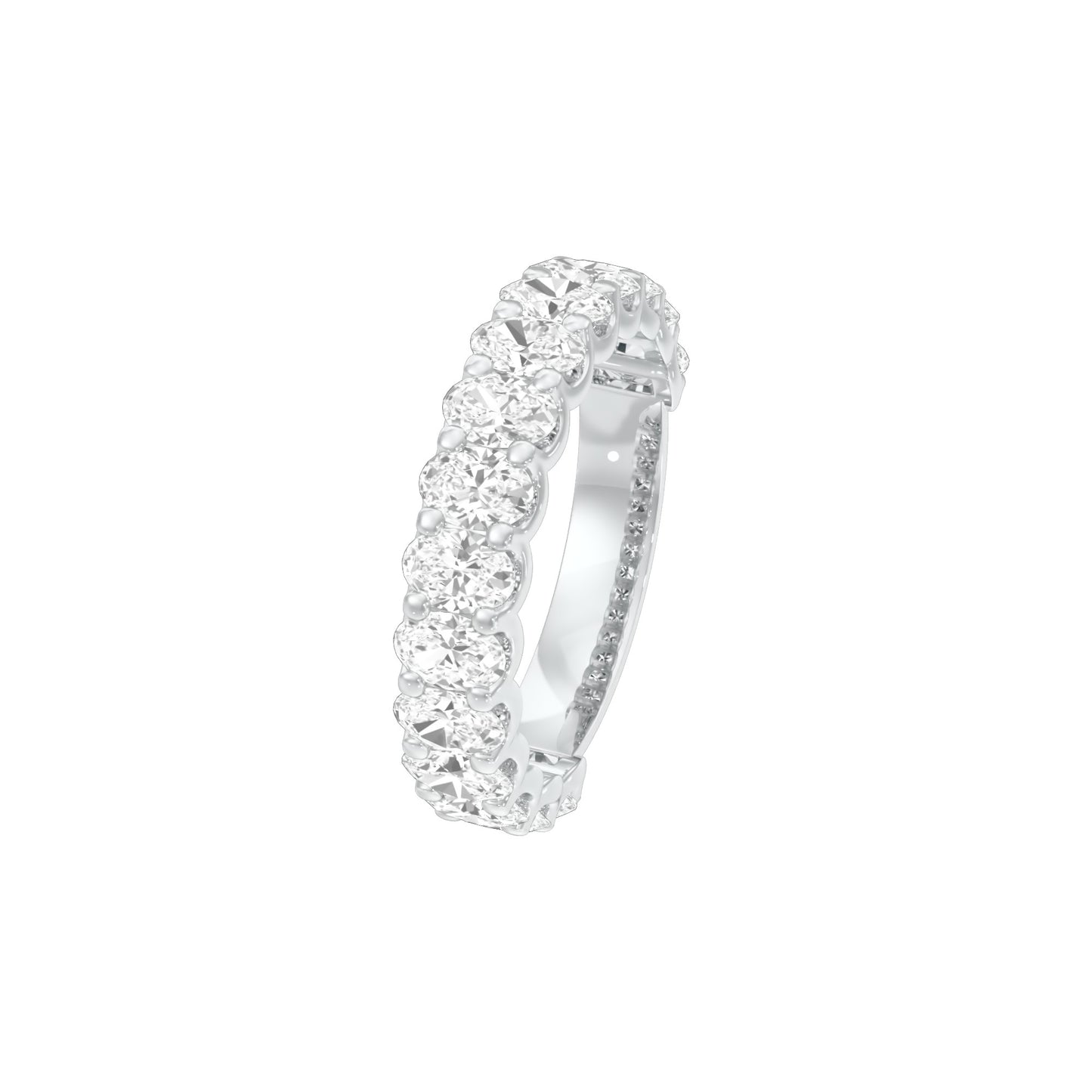 DLR001736 18 KT / White Gold / 22