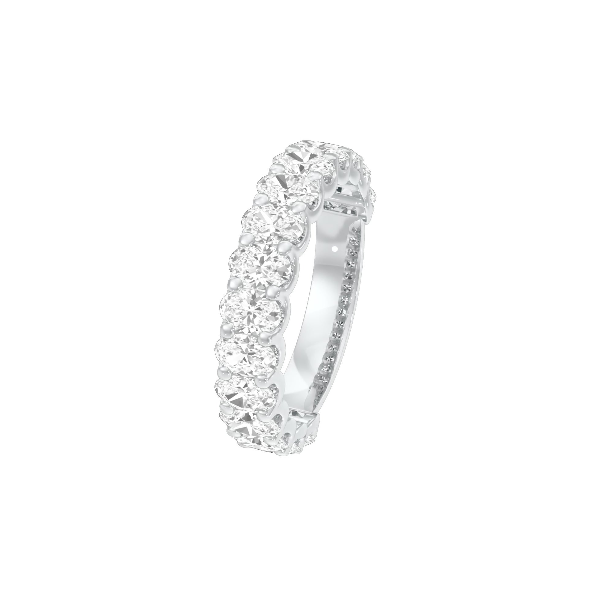 DLR001736 18 KT / White Gold / 22