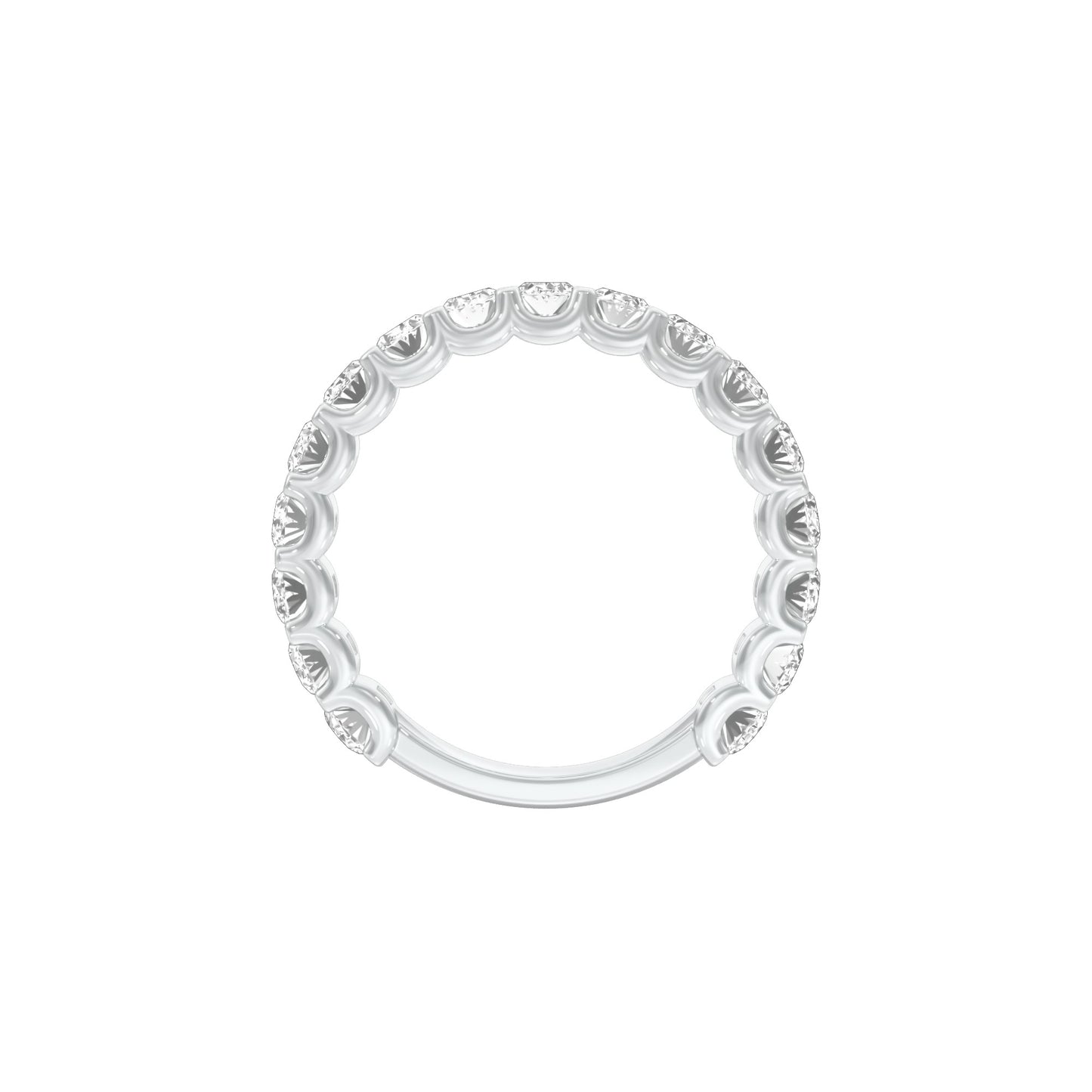 DLR001737 18 KT / White Gold / 22