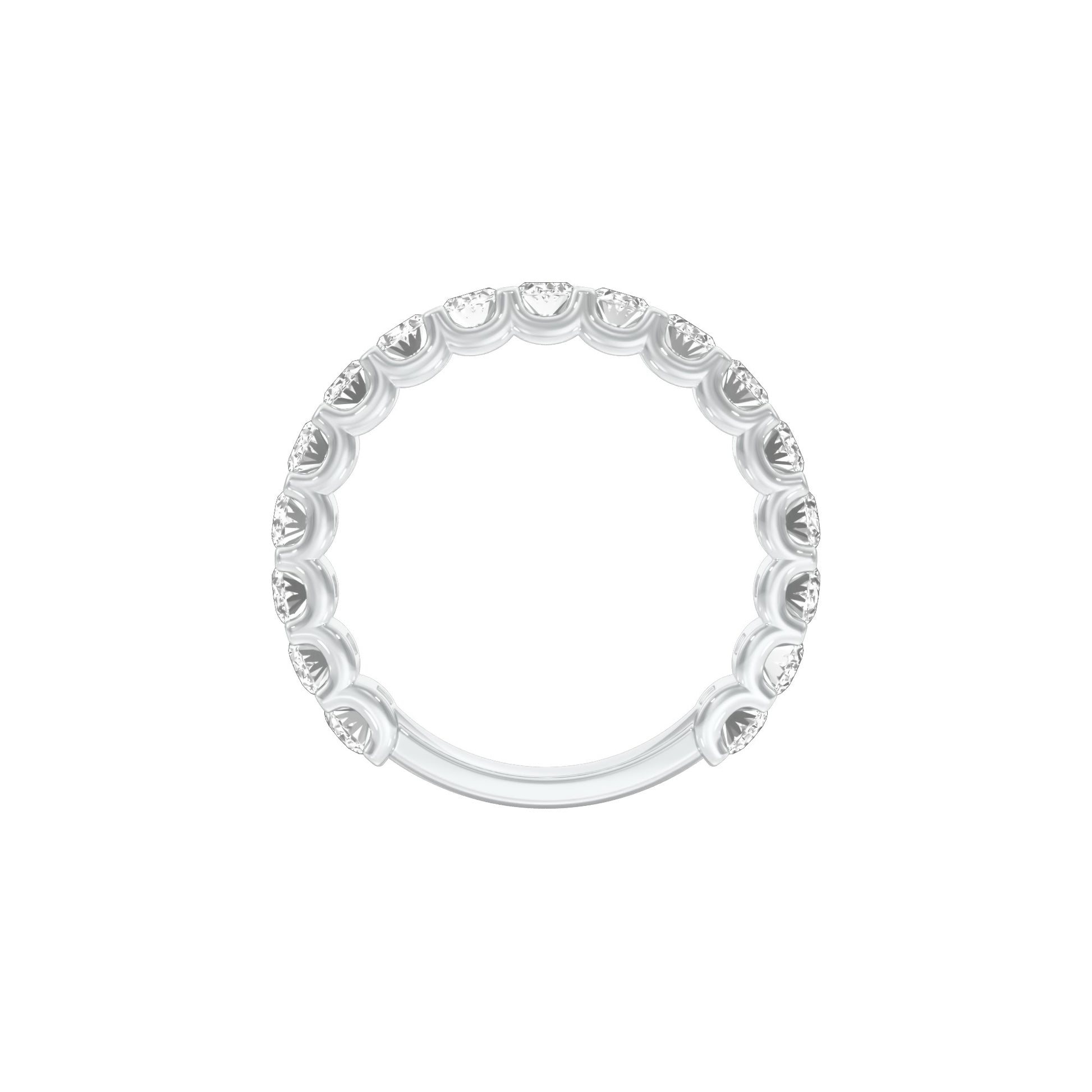 DLR001737 18 KT / White Gold / 22