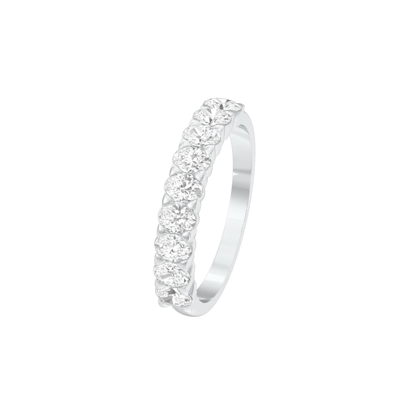 DLR001742 18 KT / White Gold / 22