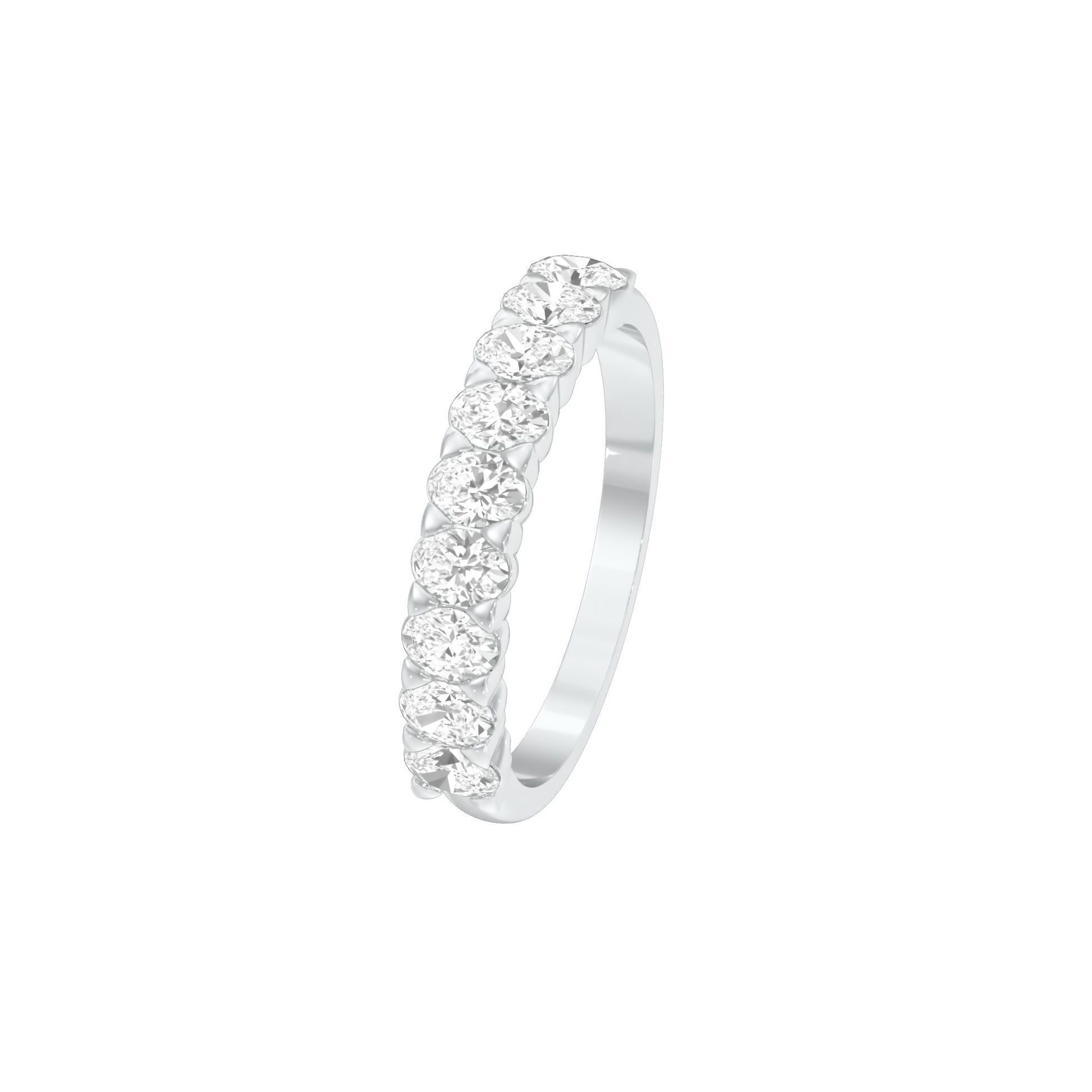 DLR001742 18 KT / White Gold / 22