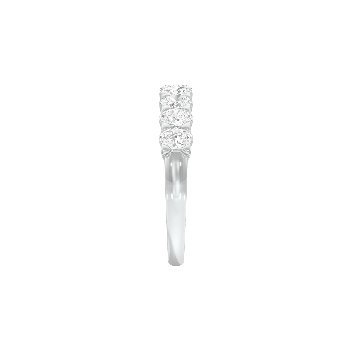 DLR001742 18 KT / White Gold / 22