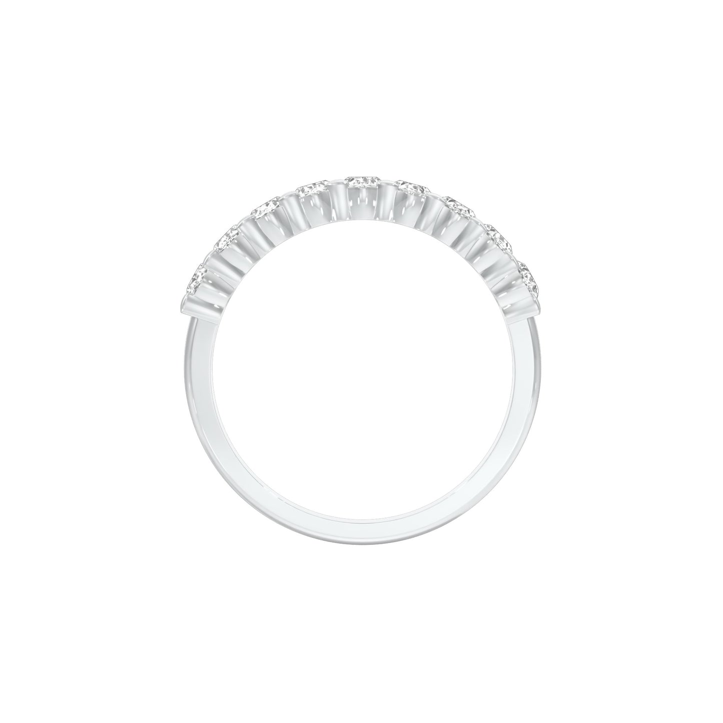 DLR001742 18 KT / White Gold / 22