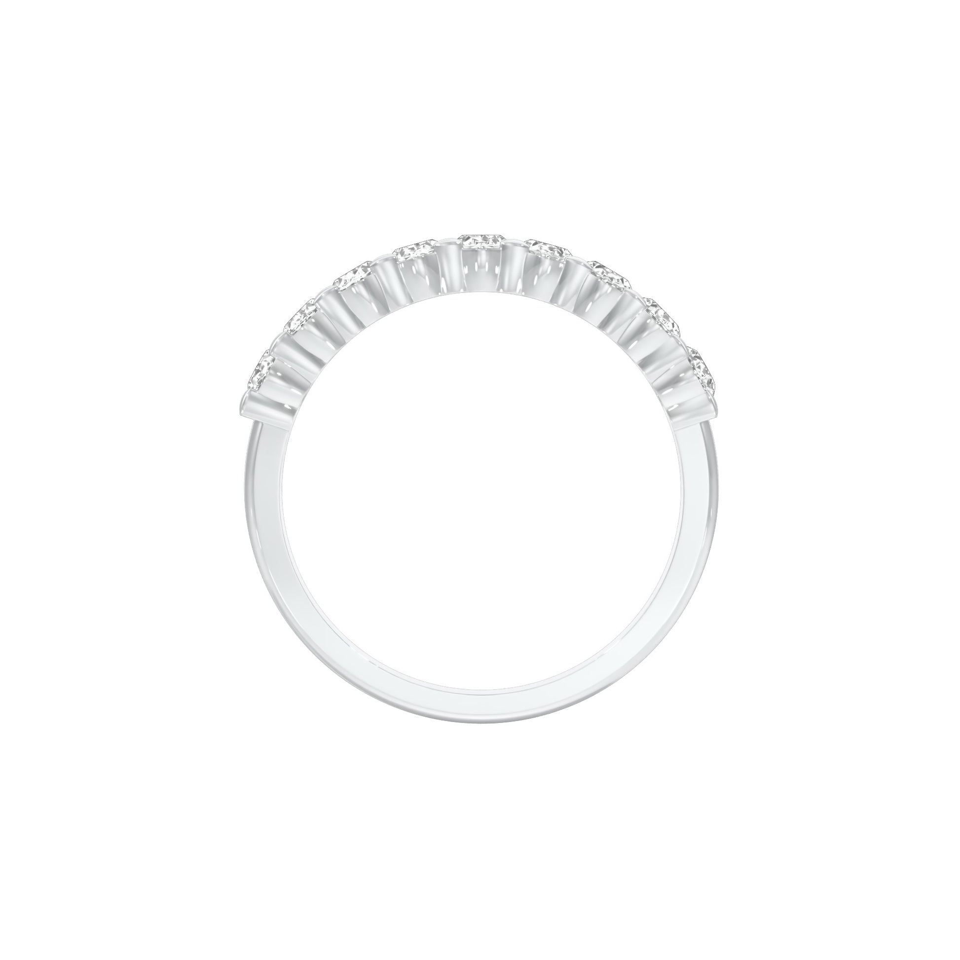 DLR001742 18 KT / White Gold / 22