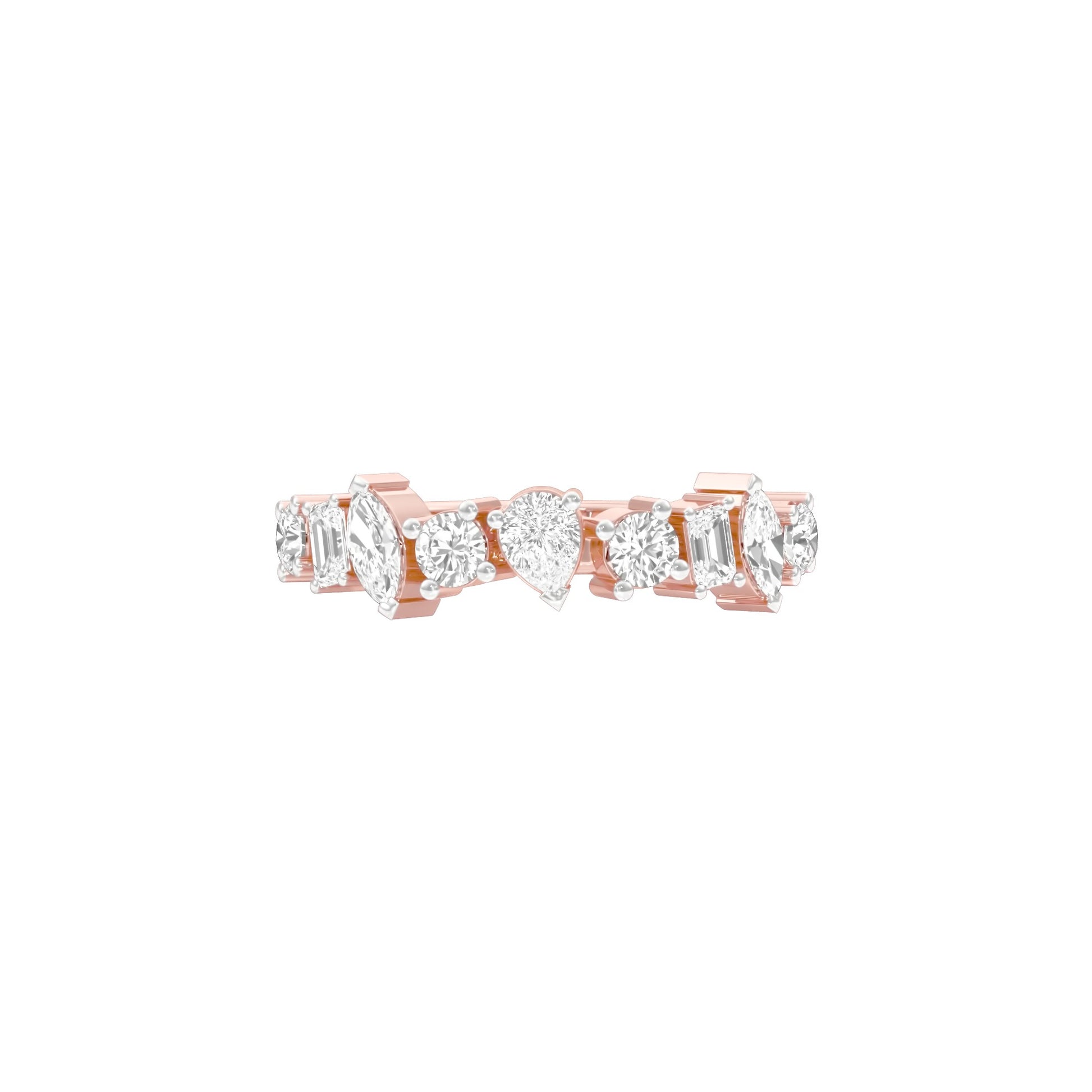 DLR001743 18 KT / Rose Gold / 22