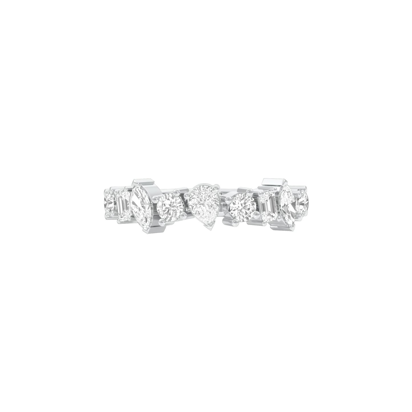 DLR001743 18 KT / White Gold / 22