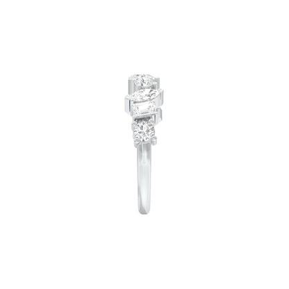 DLR001743 18 KT / White Gold / 22